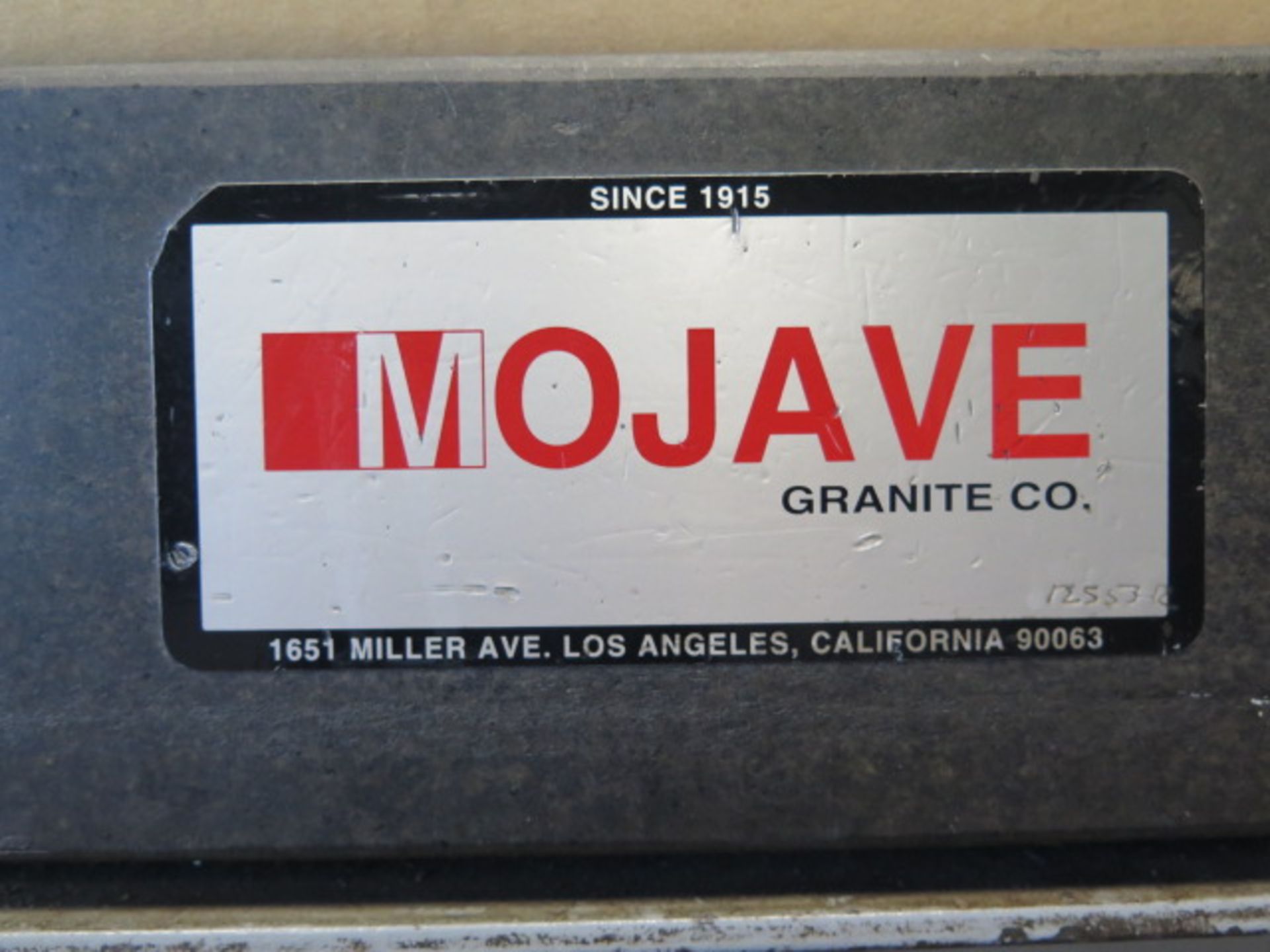 Mojave 36” x 48” x 5” Granite Surface Plate w/ Stand (SOLD AS-IS - NO WARRANTY) - Image 6 of 6