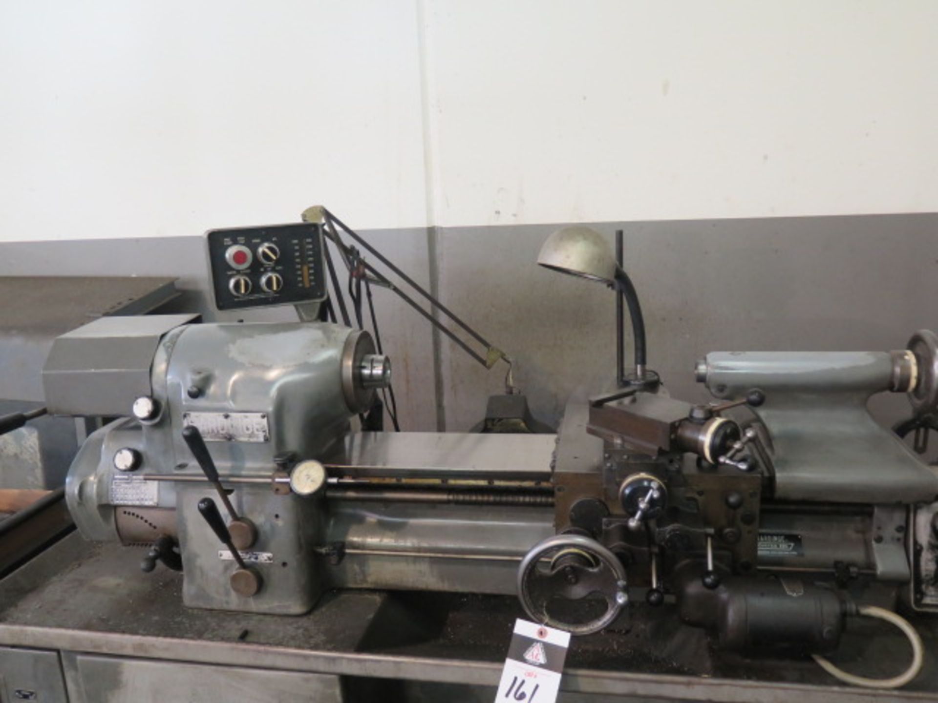 Hardinge HLV-H Wide Bed Tool Room Lathe w/ 125-3000 RPM, Inch Threading, Power Feed, Tailstock, - Image 2 of 8