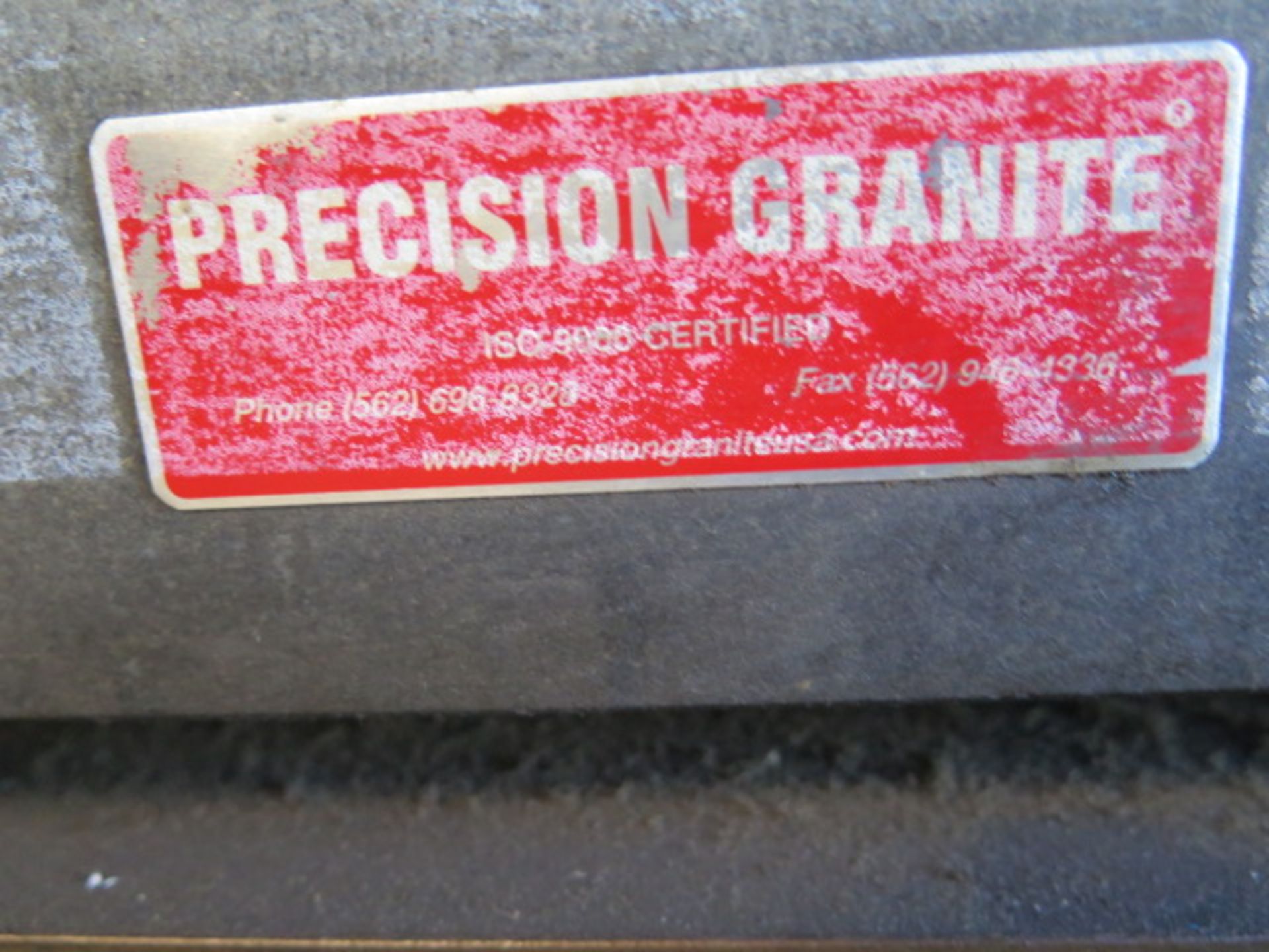 Precision 18" x 24" x 3" Granite Surface Plate w/ Stand (SOLD AS-IS - NO WARRANTY) - Image 4 of 4