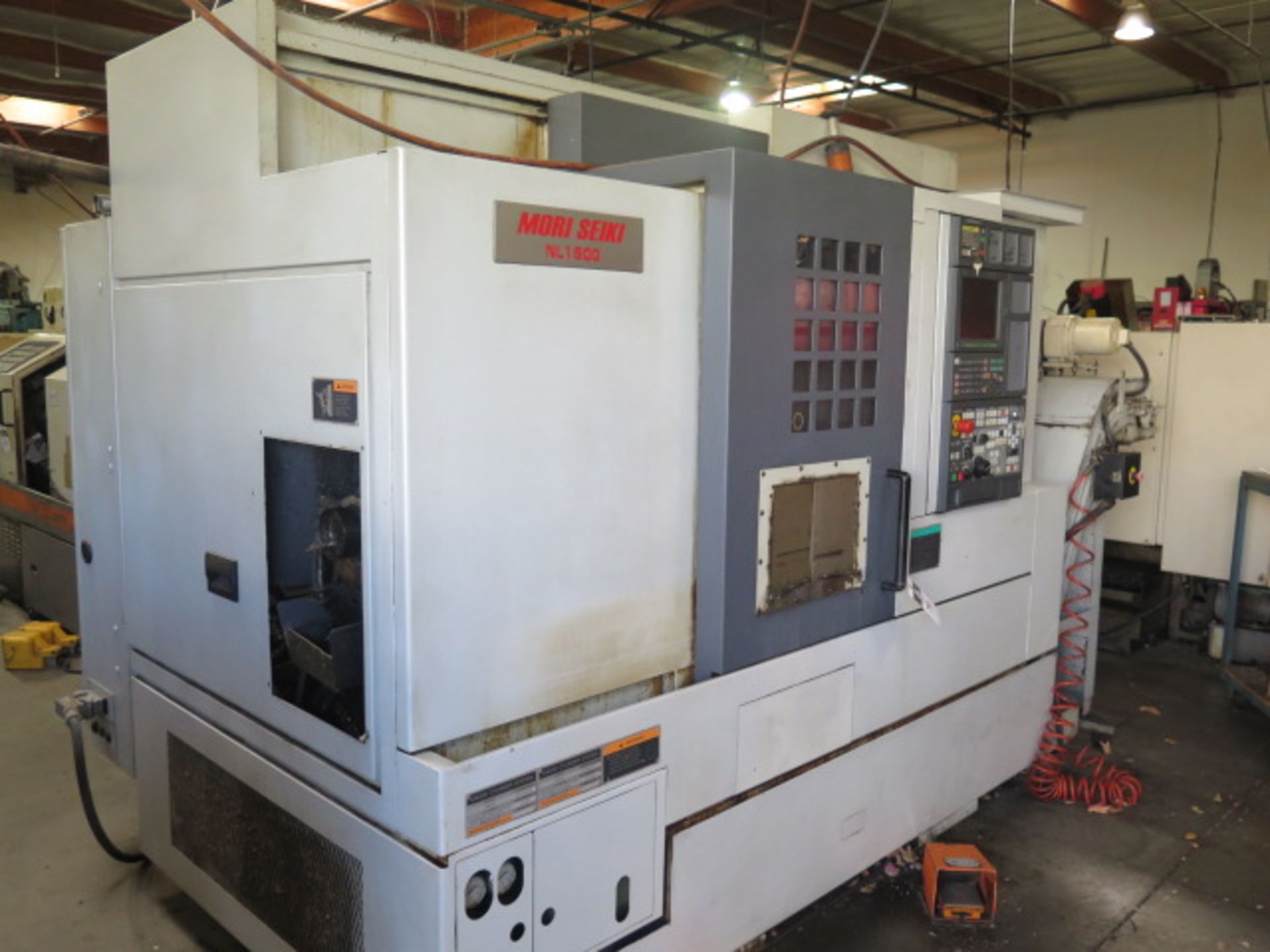 2005 Mori Seiki NL1500 S/500 Twin Spindle CNC Turning Center s/n NL151E01356, SOLD AS IS - Image 2 of 17