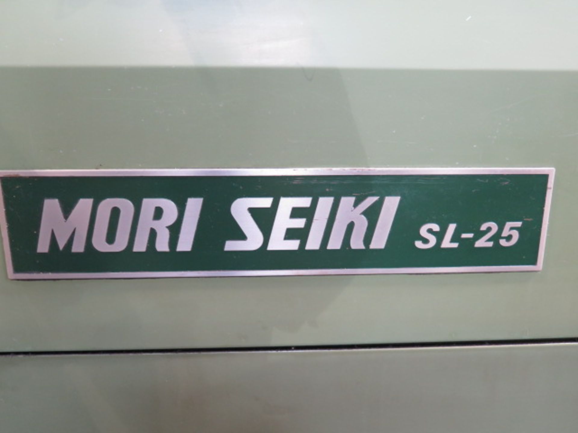 Mori Seiki SL-25 CNC Turning Center s/n 3178 w/ Yasnac Controls, 10-Station, Hydraulic, SOLD AS IS - Image 10 of 11