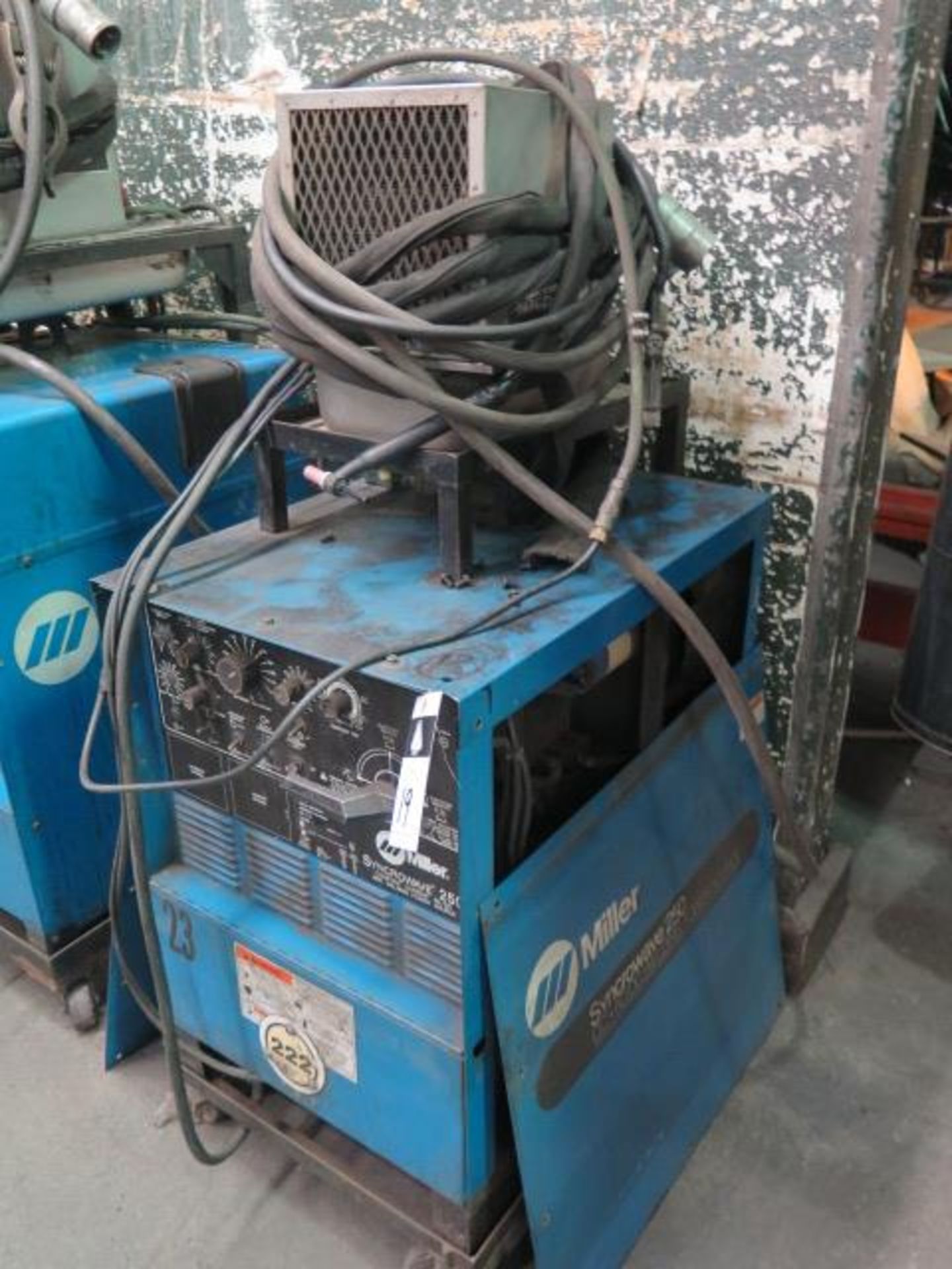 Miller Syncrowave 250 CC-AC/DC Arc Welding Power Source (NEEDS REPAIR) w/ Cooler (SOLD AS-IS - N0 - Image 2 of 7