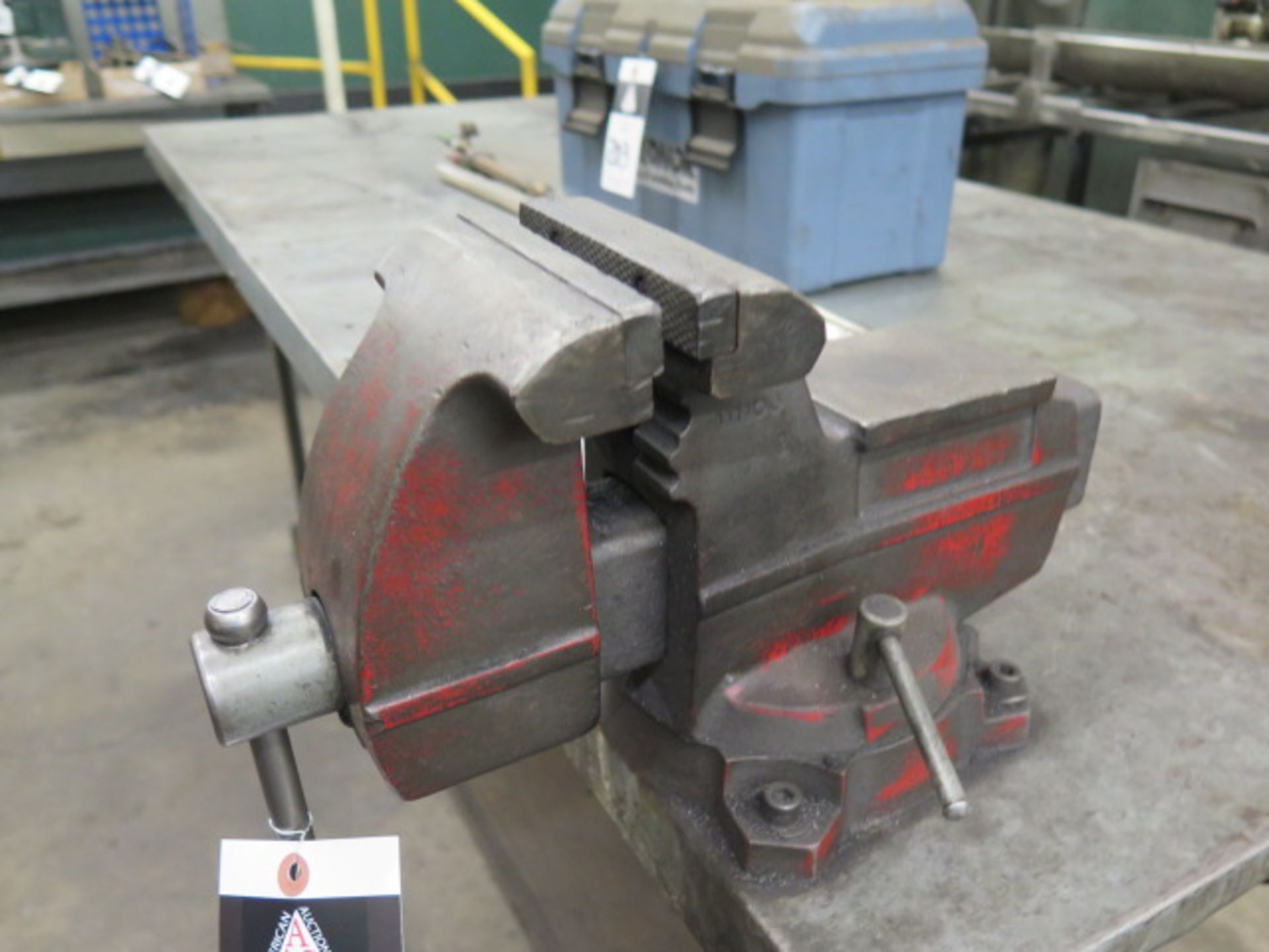5" Bench Vise w/ Work Bench (SOLD AS-IS - N0 WARRANTY) - Image 2 of 3