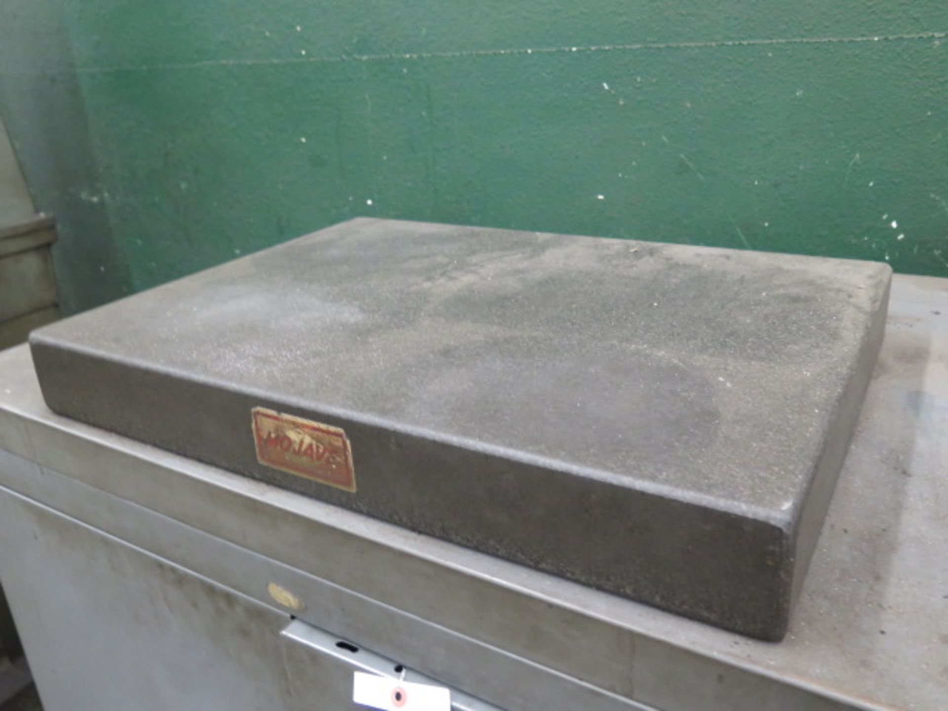 18" x 24" x 3" Granite Surface Plate w/ Cabinet Base (SOLD AS-IS - N0 WARRANTY) - Image 2 of 4