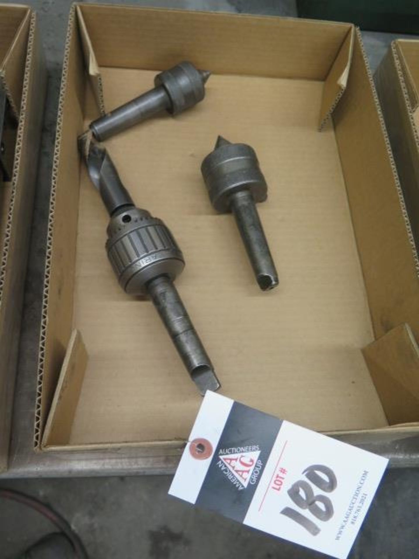 Drill Chuck and Centers (SOLD AS-IS - N0 WARRANTY)