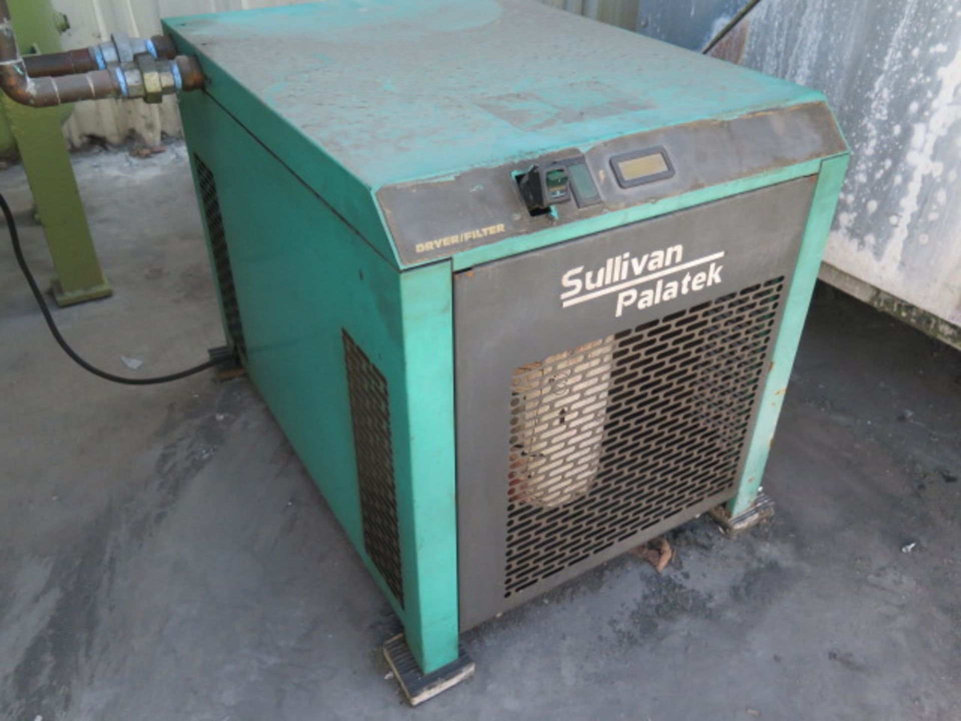 Sullivan Palatek 25D 25Hp Rotary Vane Air Compressor w/ Precooler, 19,058 Hours, SOLD AS IS - Image 7 of 9