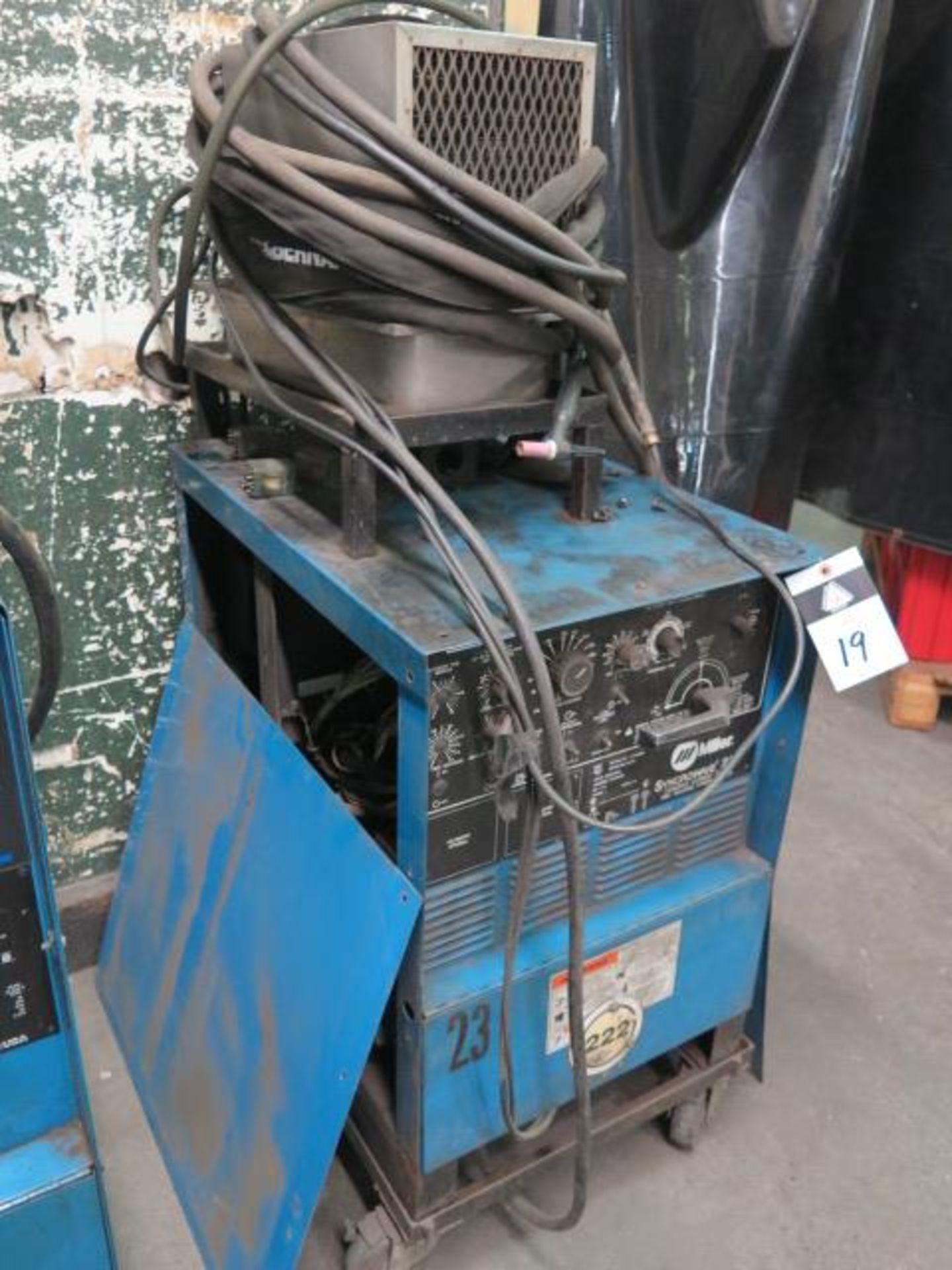 Miller Syncrowave 250 CC-AC/DC Arc Welding Power Source (NEEDS REPAIR) w/ Cooler (SOLD AS-IS - N0 - Image 3 of 7