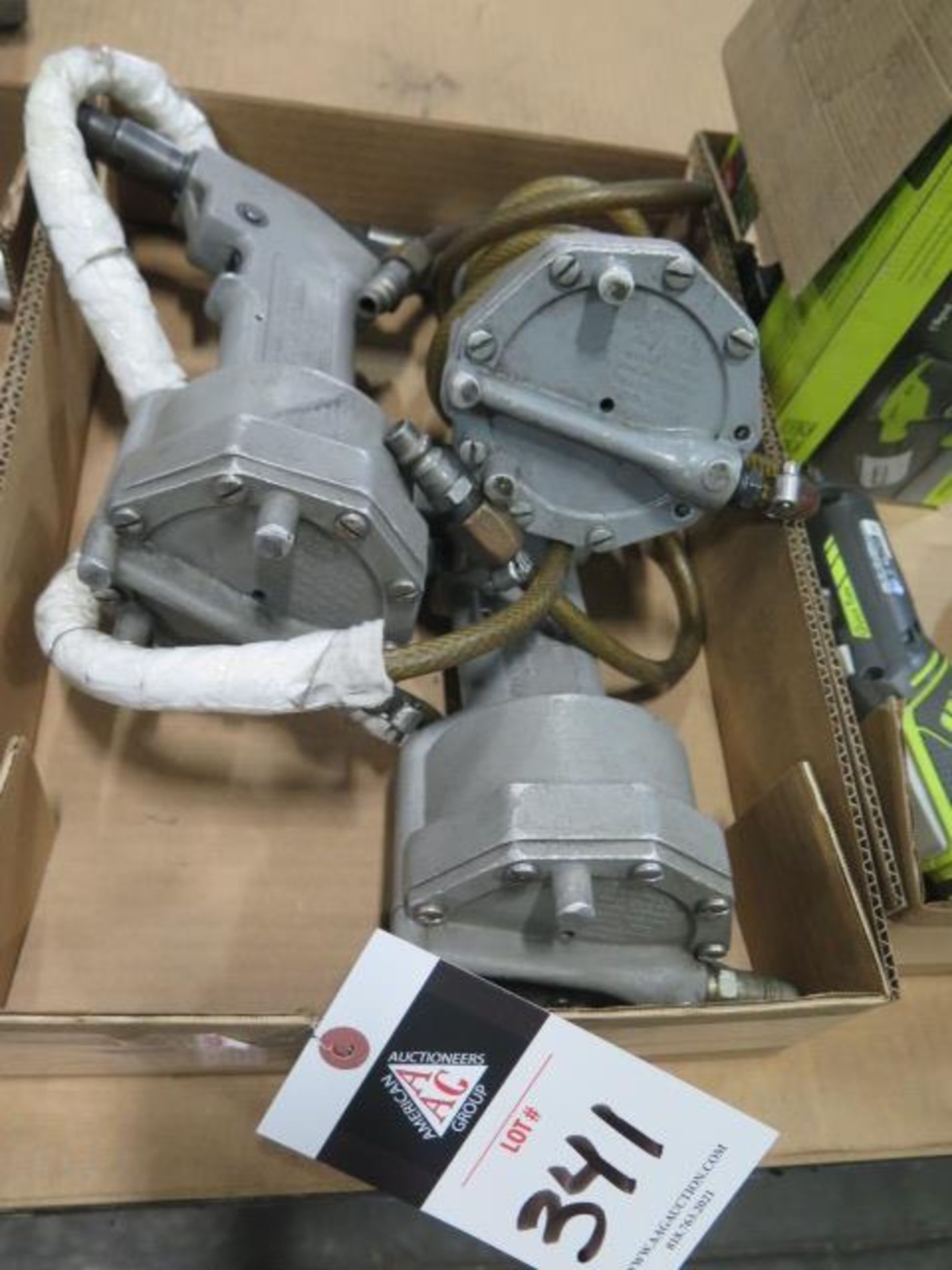 Pneumatic Pop Riveters (3) (SOLD AS-IS - NO WARRANTY)