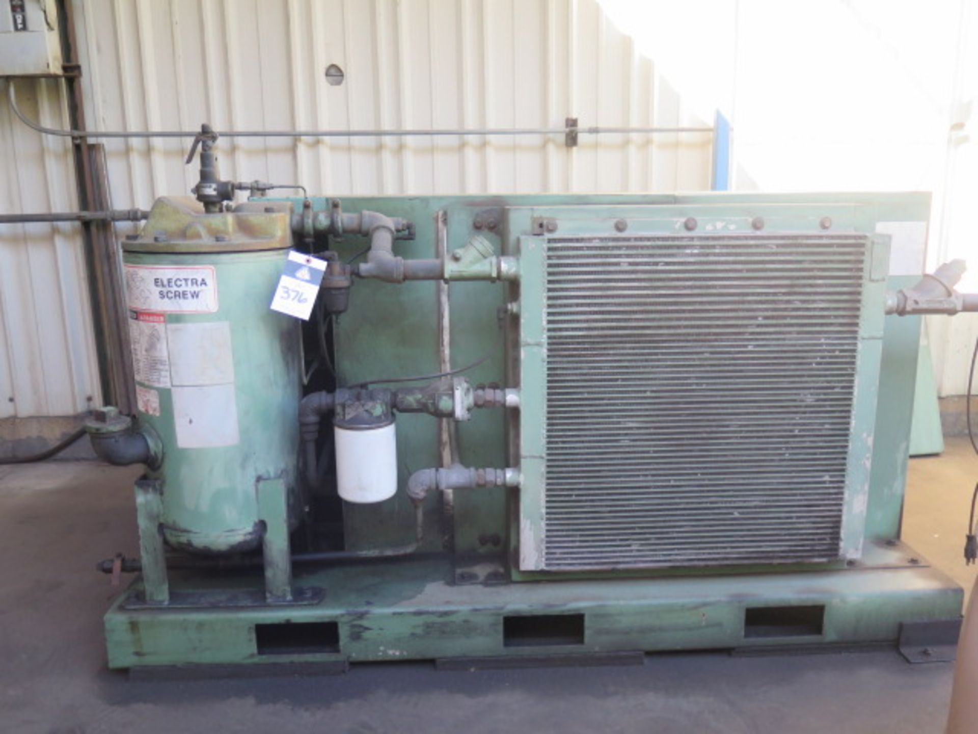 Gardner Denver "Electra-Screw" Rotary Air Compressor w/ Great Lakes Refrigerated Air Dryer and Air - Image 2 of 13