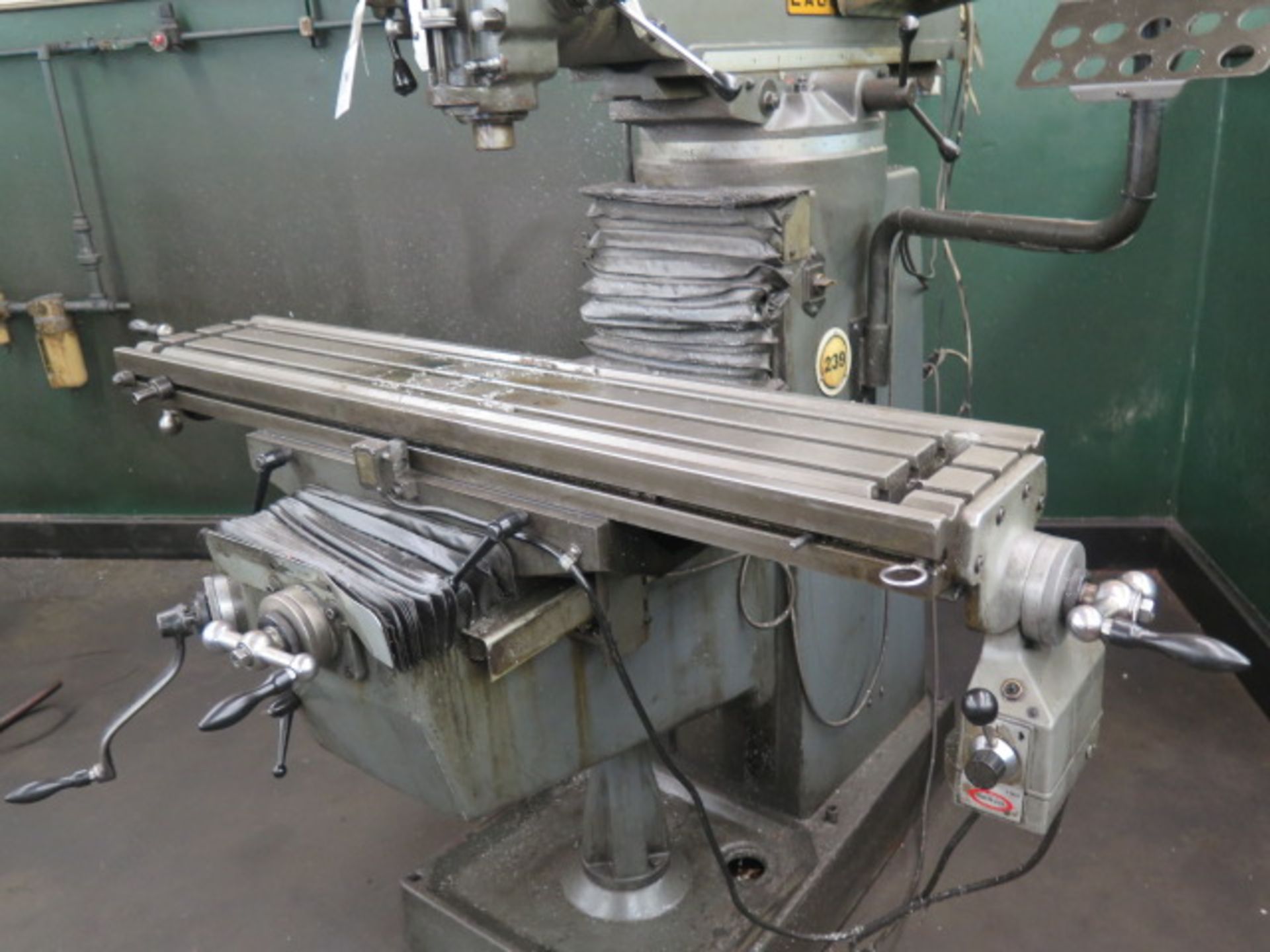 Lagun FTV-2S Vertical Mill w/ UNIQ SDS6-3V 3-Axis DRO, 70-4200 Dial Change RPM, SOLD AS IS - Image 4 of 8