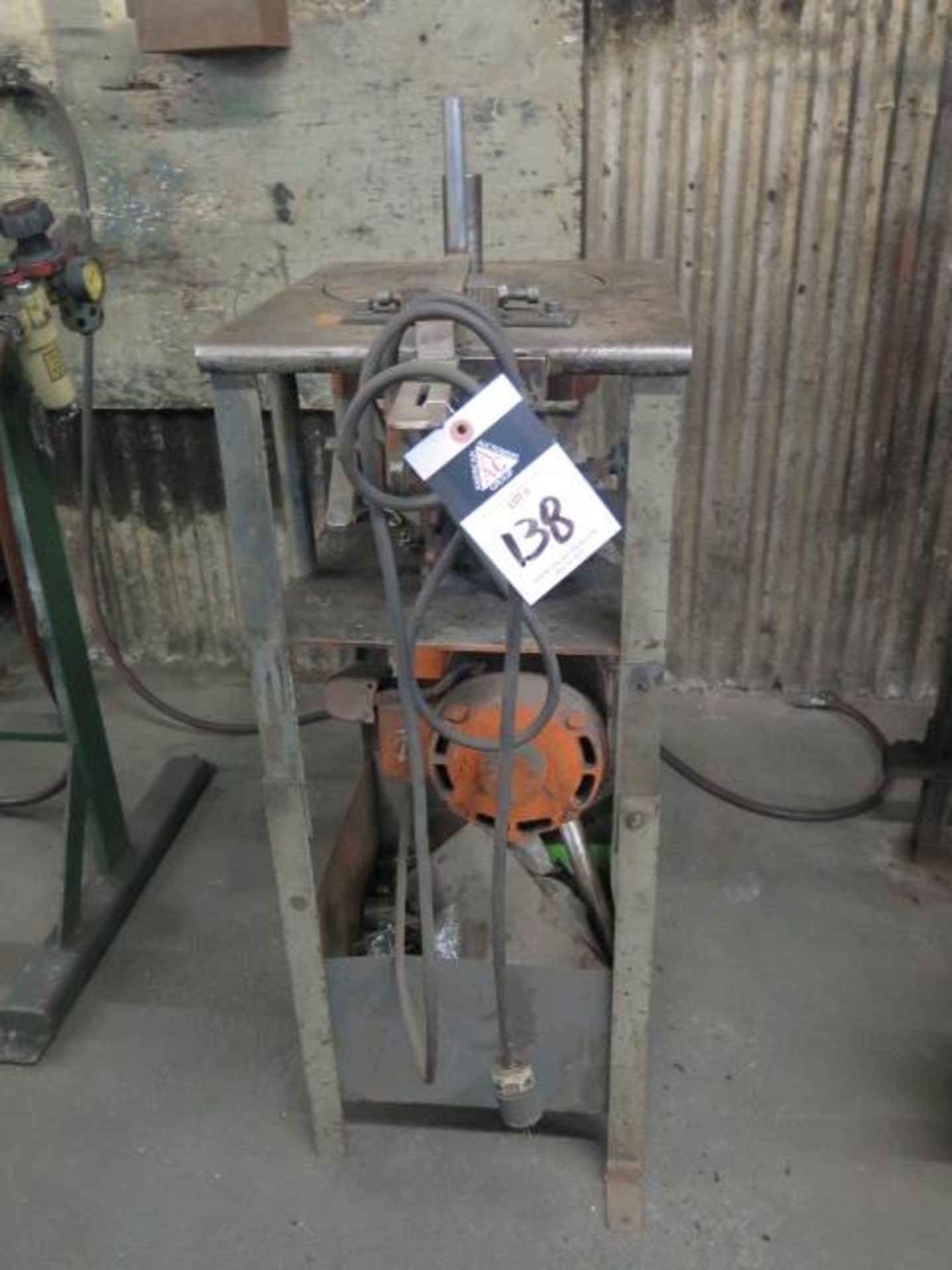 Custom Electric Rotary Table Bender w/ 15" x 18" Table (SOLD AS-IS - N0 WARRANTY)