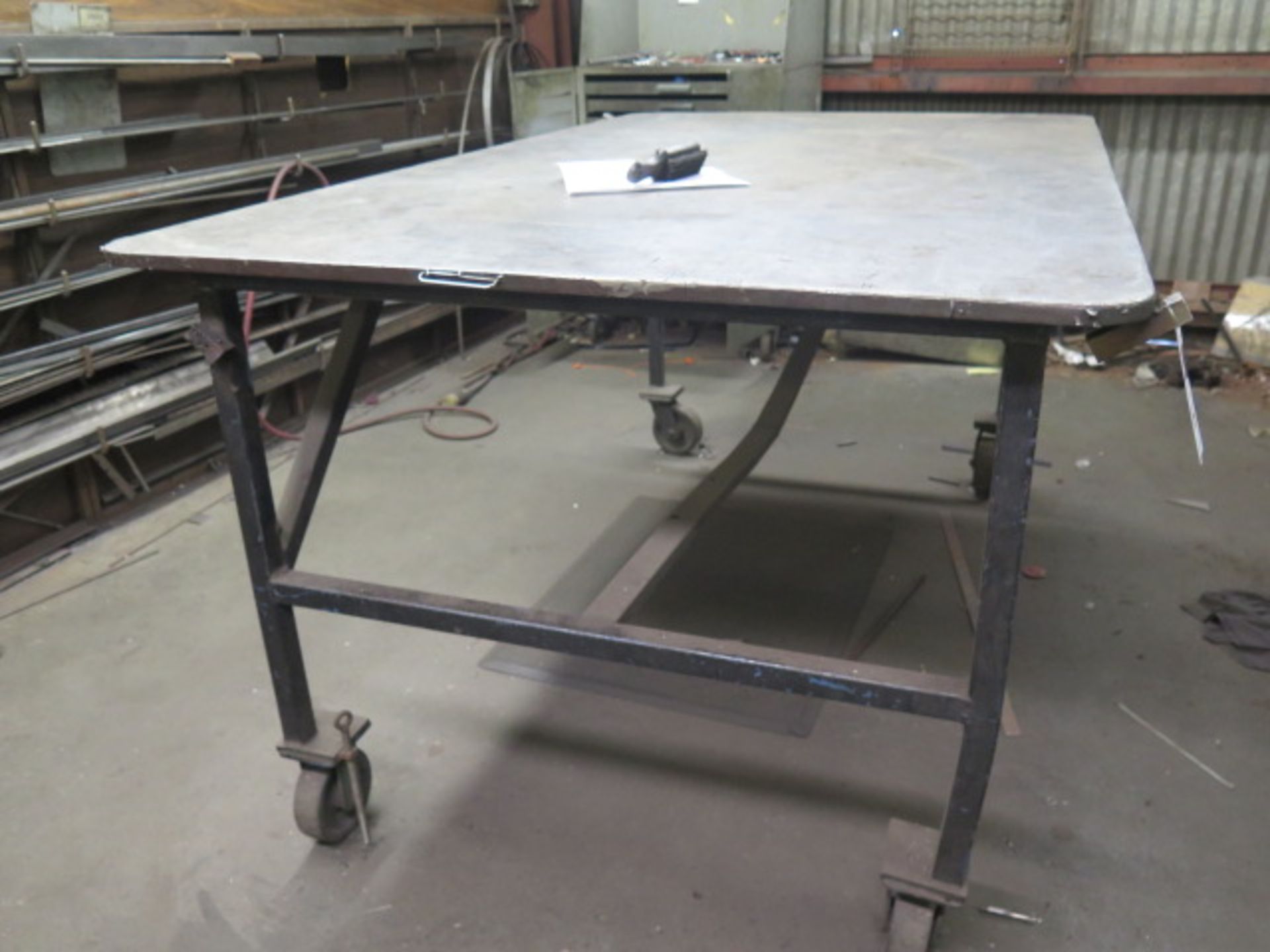 48" x 80" Rolling Welding Table (SOLD AS-IS - N0 WARRANTY) - Image 2 of 3