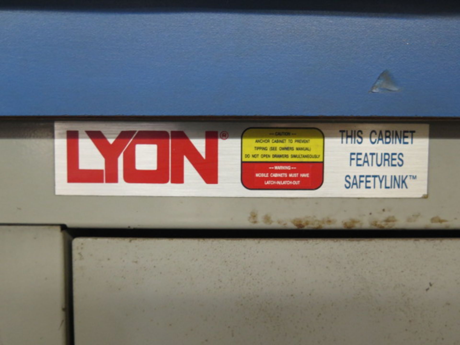 Lyon 8-Drawer Tooling Cabinet w/ Schlatter Tooling (SOLD AS-IS - N0 WARRANTY) - Image 10 of 10