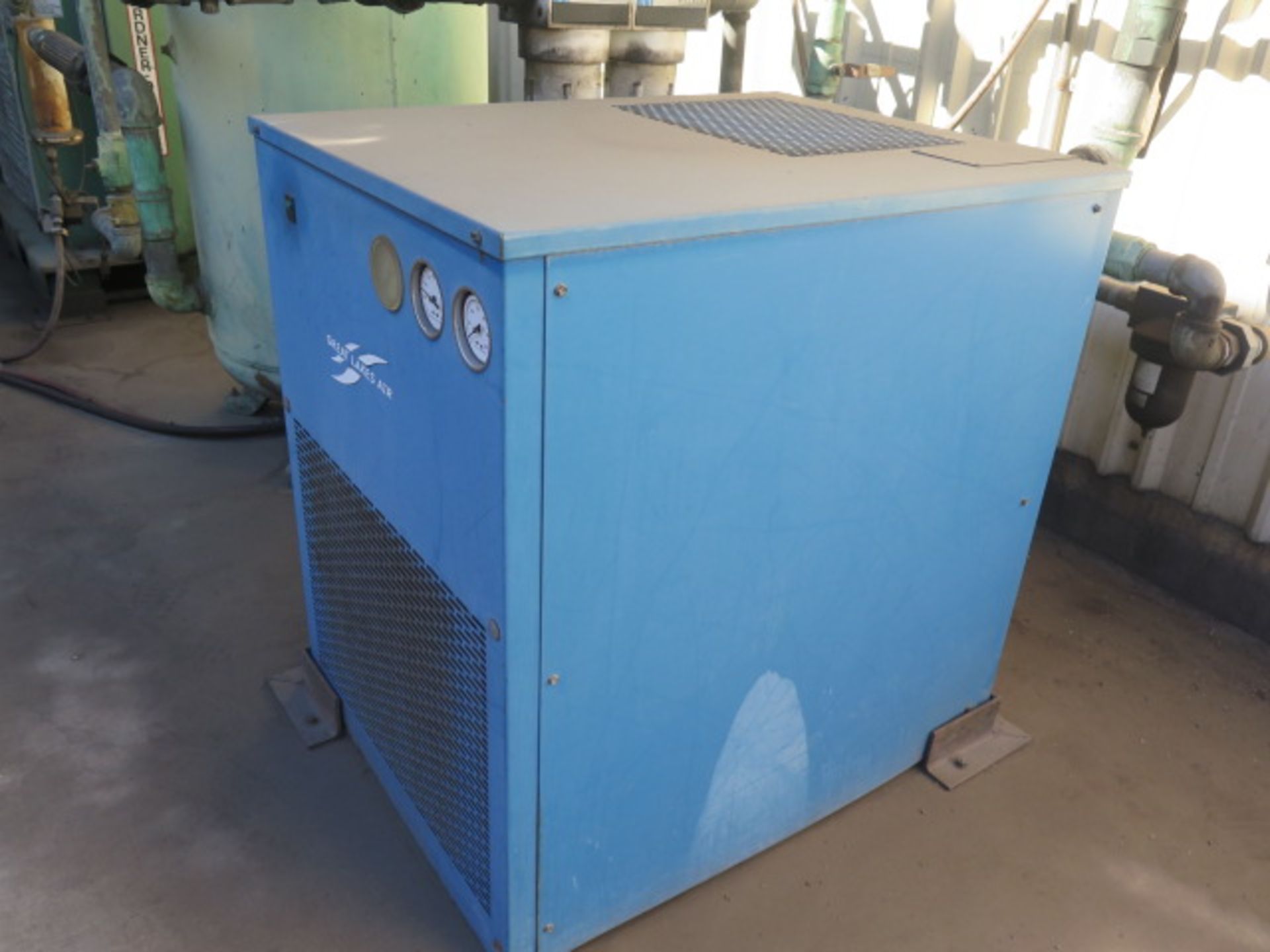 Gardner Denver "Electra-Screw" Rotary Air Compressor w/ Great Lakes Refrigerated Air Dryer and Air - Image 11 of 13