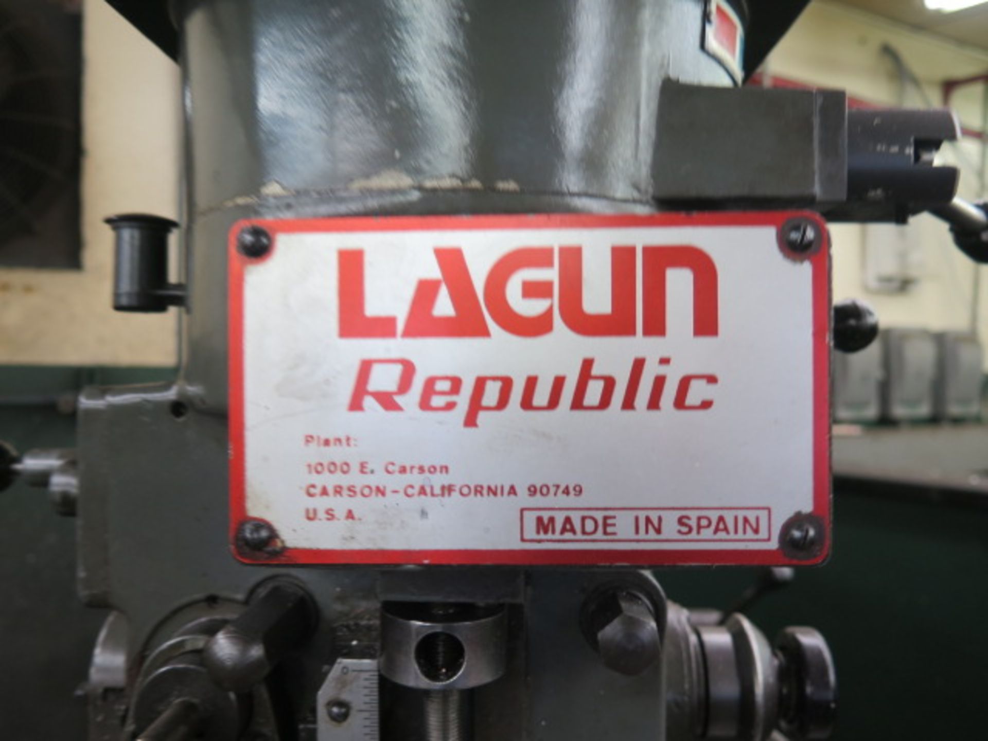 Lagun FTV-2S Vertical Mill w/ UNIQ SDS6-3V 3-Axis DRO, 70-4200 Dial Change RPM, SOLD AS IS - Image 8 of 8