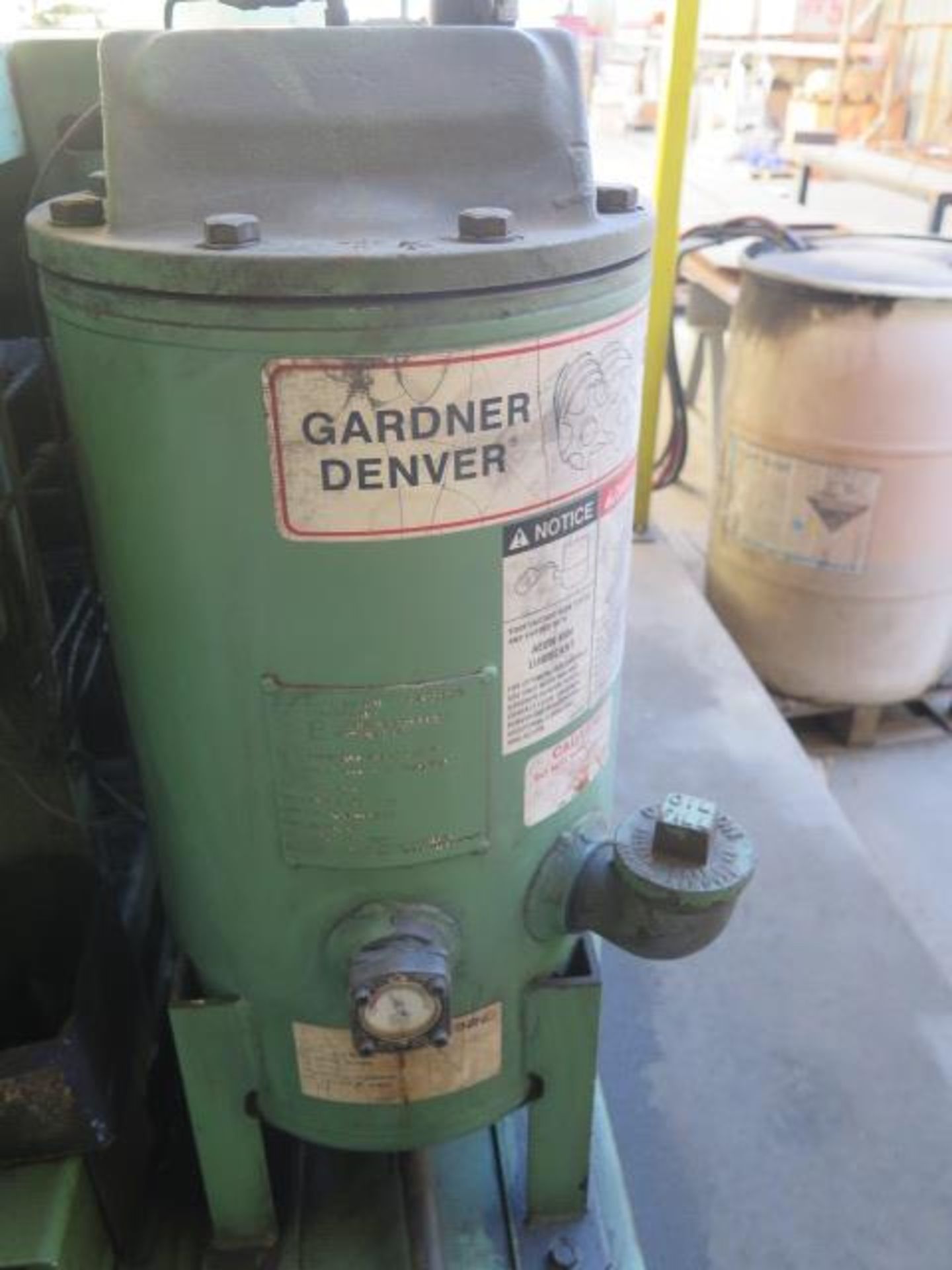 Gardner Denver "Electra-Screw" Rotary Air Compressor w/ Great Lakes Refrigerated Air Dryer and Air - Image 5 of 13