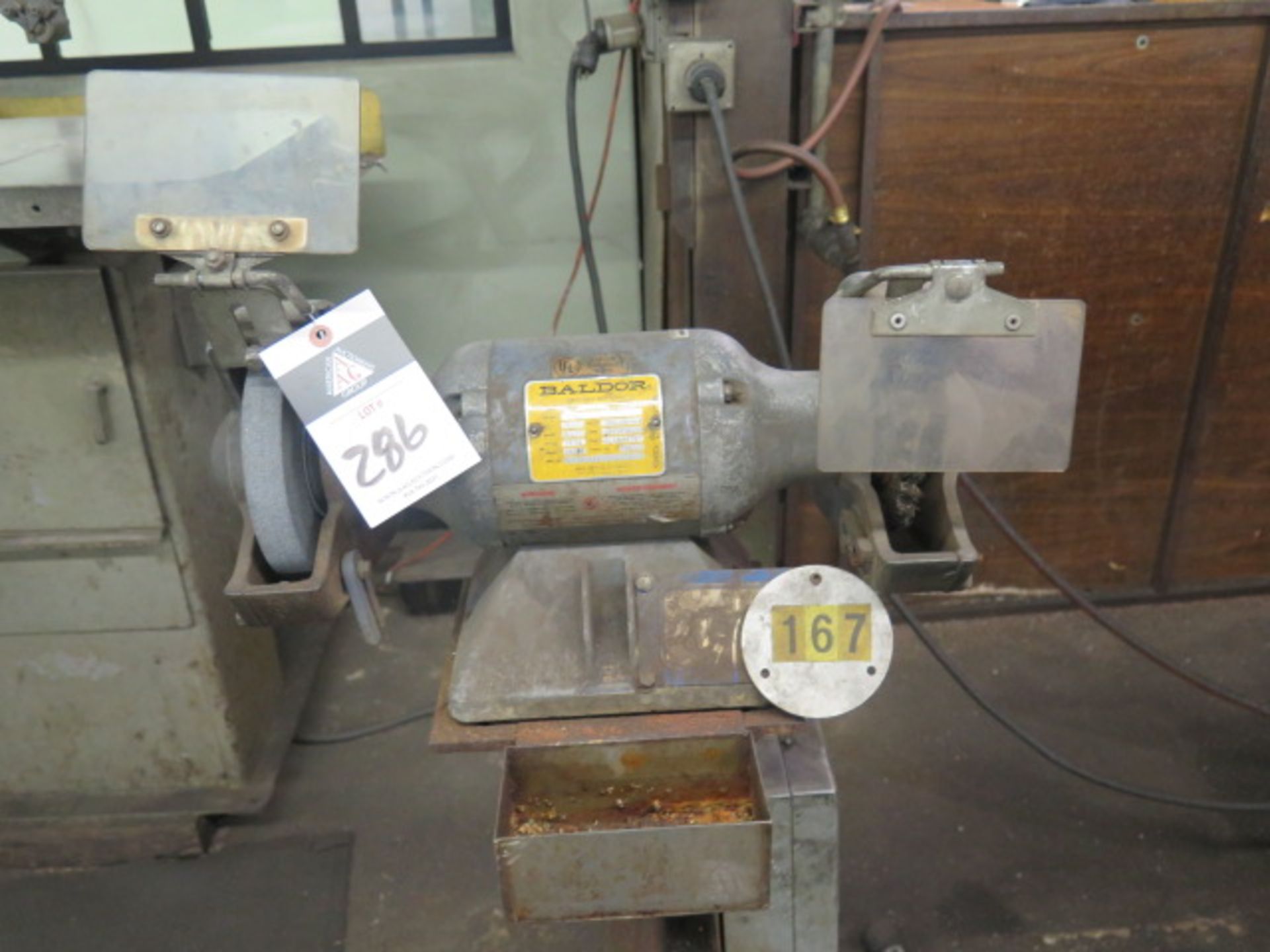 Baldor Pedestal Grinder (SOLD AS-IS - N0 WARRANTY) - Image 2 of 5