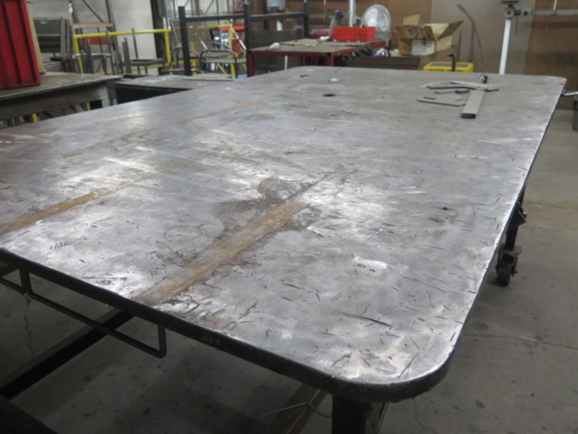 48" x 80" Rolling Welding Table (SOLD AS-IS - NO WARRANTY) - Image 4 of 4