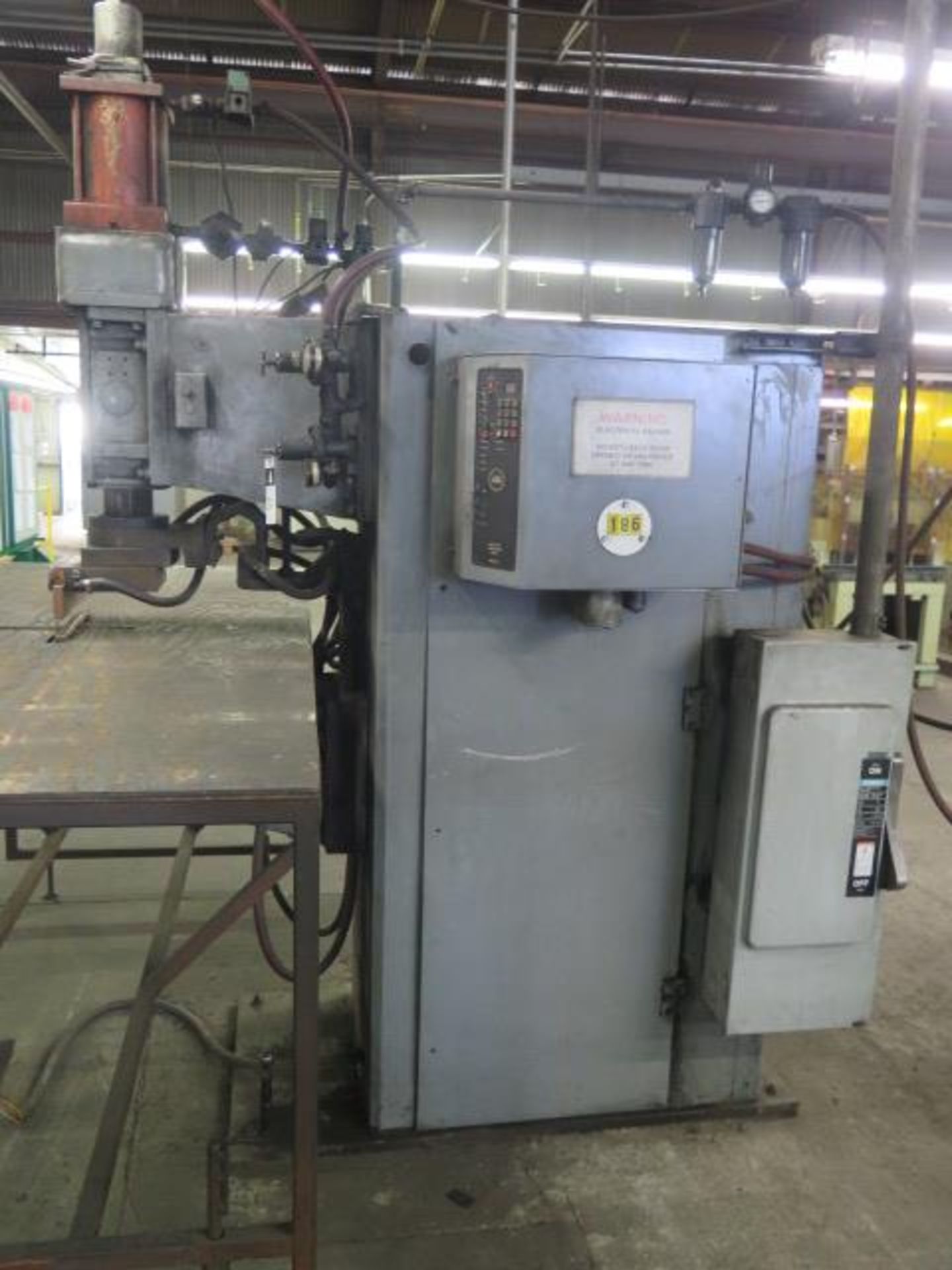 Sciaky PMC01 150kVA Projection Welder s/n5411 w/ iii Controls (SOLD AS-IS - N0 WARRANTY) - Image 4 of 11