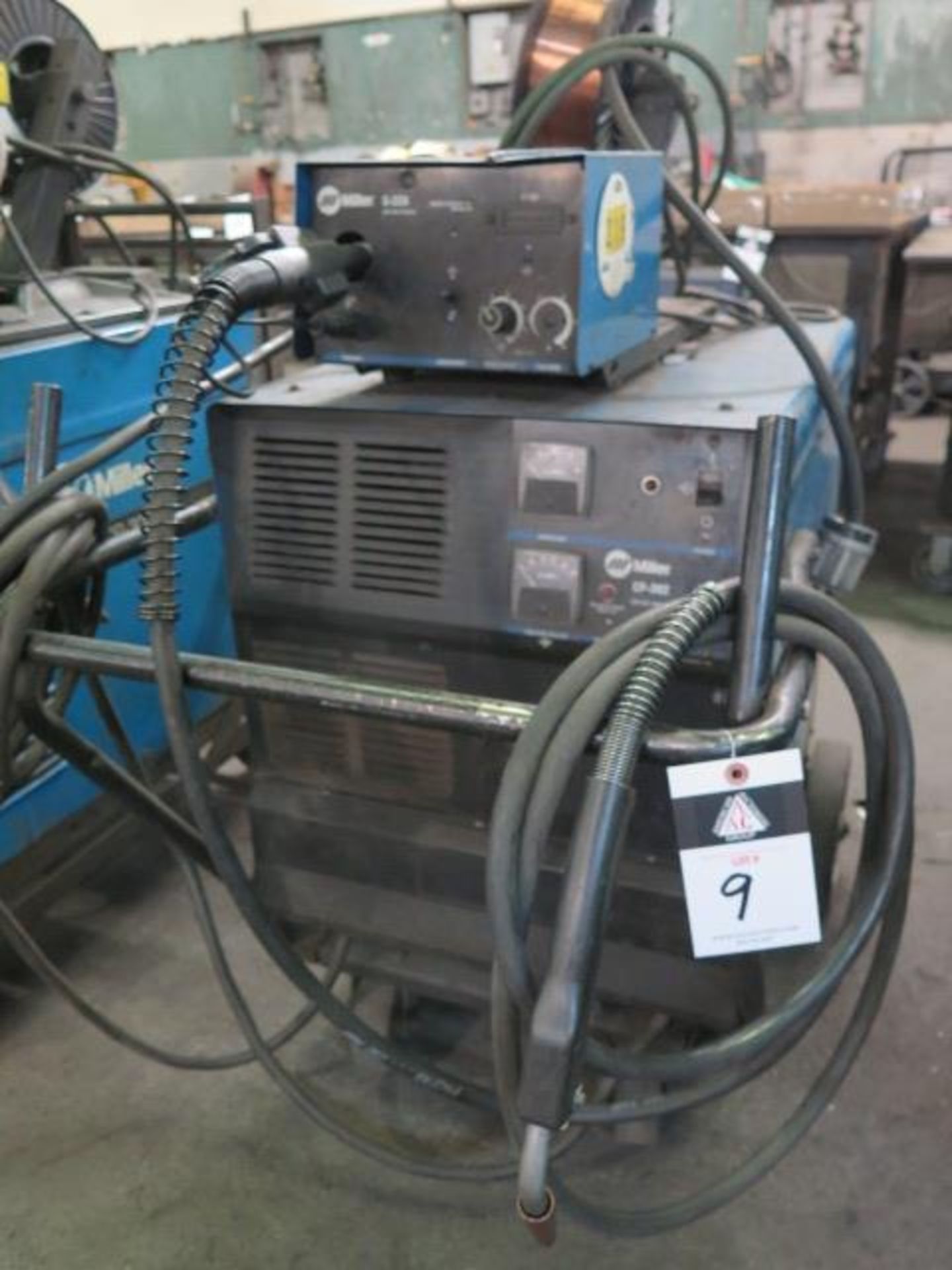 Miller CP-302 CV-DC Arc Welding Power Source s/n KG295846 w/ S-22A Wire Feeder (SOLD AS-IS - N0