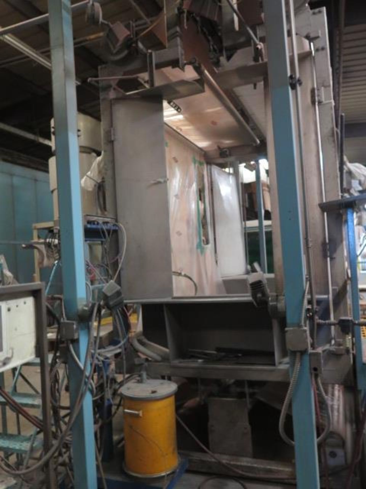 Gema Volstatic Powder Paint Spray Booth w/ Cyclone Style Dust Collection System, Pass Thru - Image 4 of 26