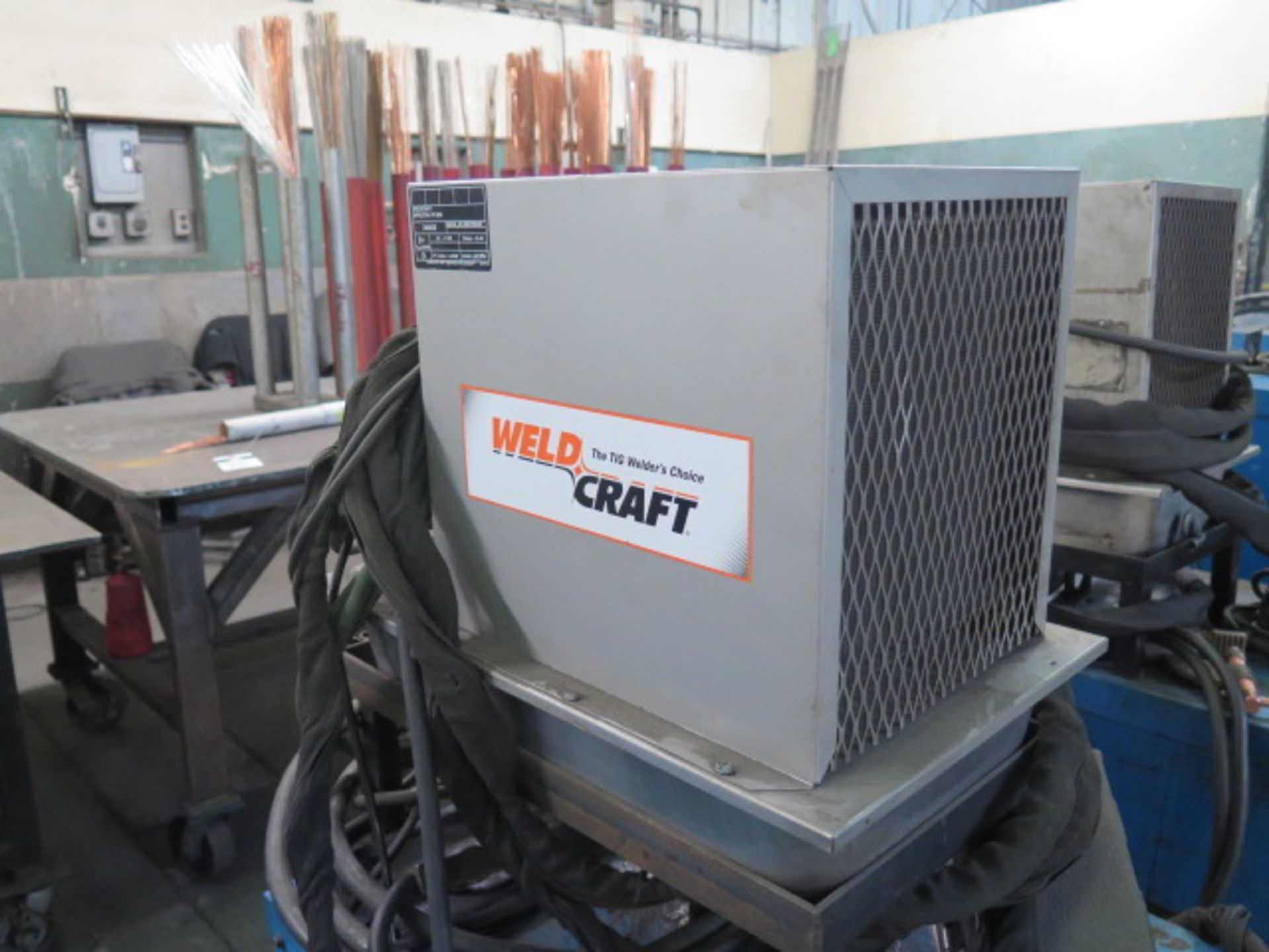 Miller Syncrowave 250 CC-AC/DC Arc Welding Power Source s/n KE661904 w/ Cart (SOLD AS-IS - N0 - Image 3 of 7