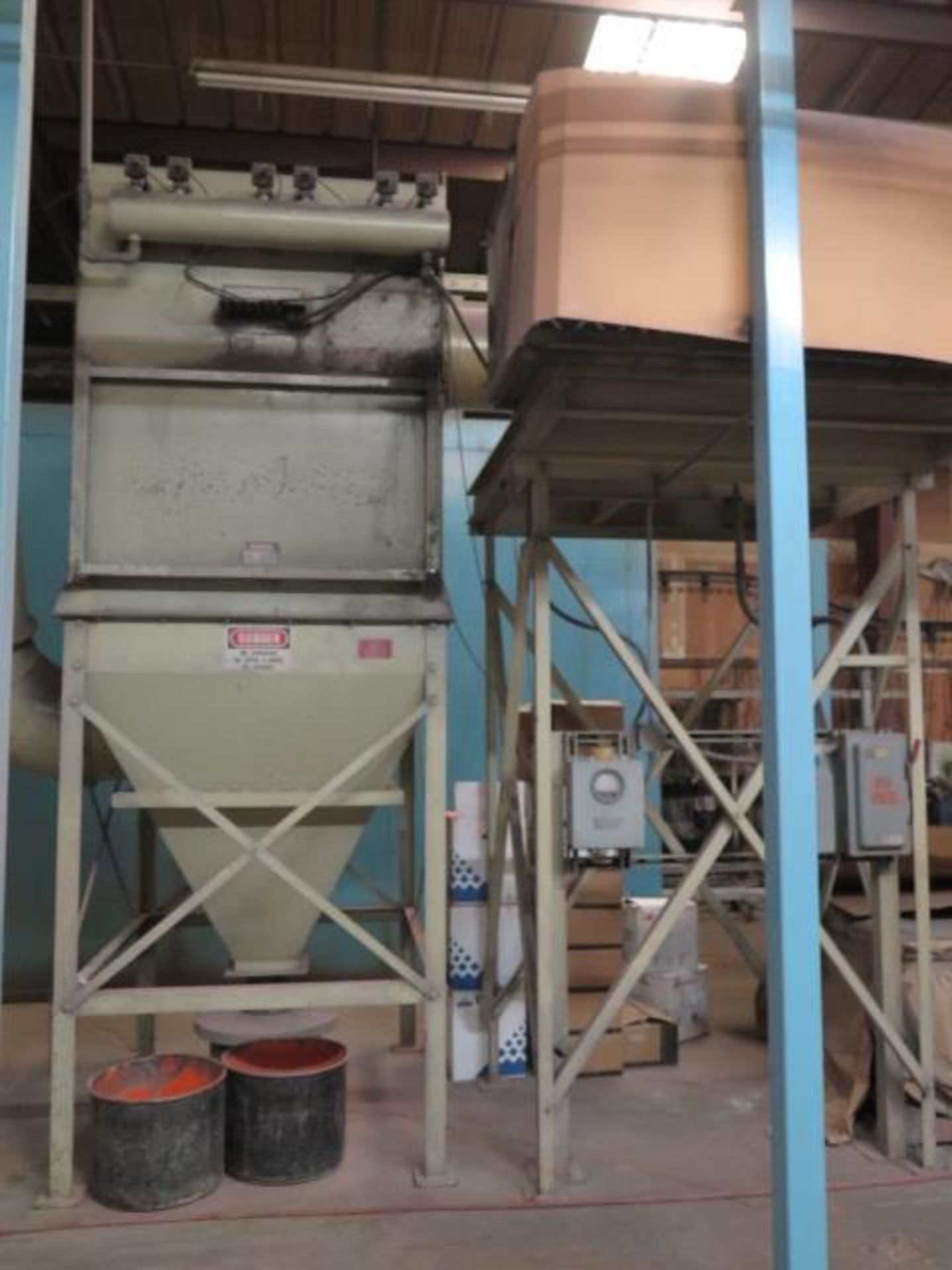 Gema Volstatic Powder Paint Spray Booth w/ Cyclone Style Dust Collection System, Pass Thru - Image 22 of 26