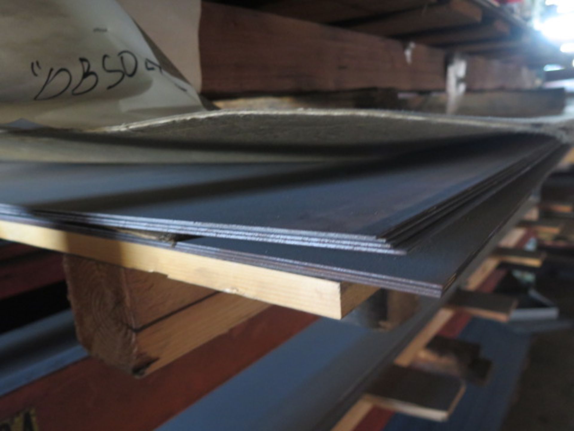Raw Materials Aluminum, Stainless and Steel Sheet Stock w/ Cantilever Rack and Pallet Rack (SOLD AS - Image 12 of 14