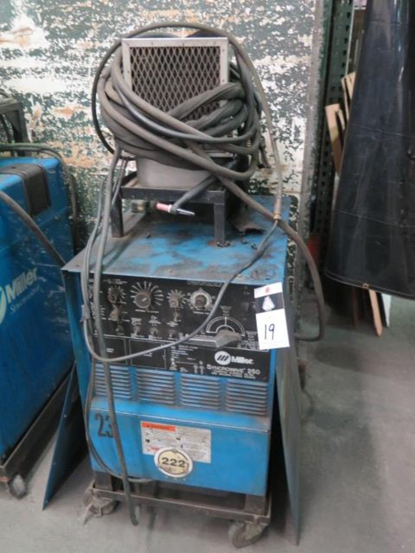 Miller Syncrowave 250 CC-AC/DC Arc Welding Power Source (NEEDS REPAIR) w/ Cooler (SOLD AS-IS - N0