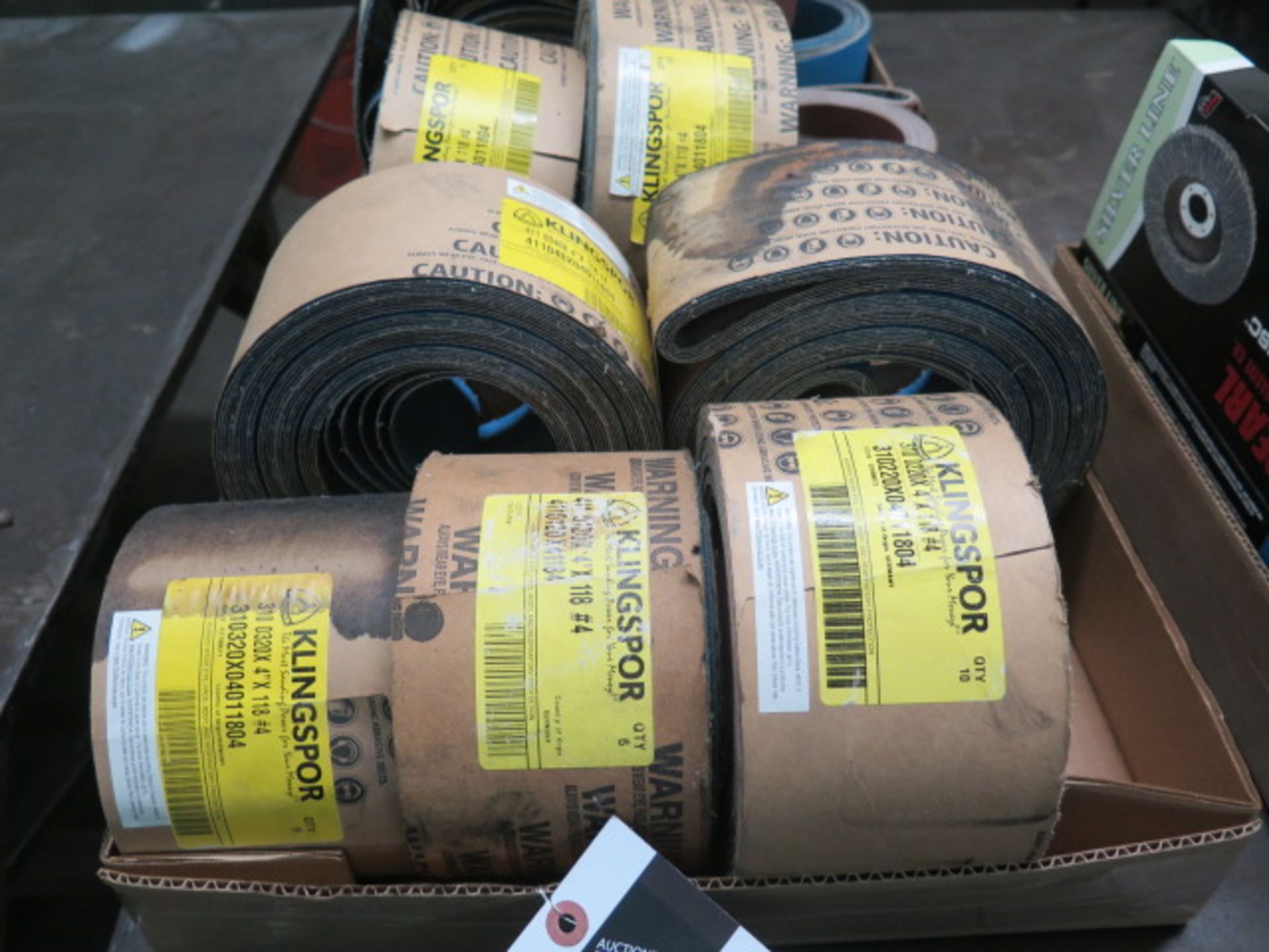 4" x 118" Sanding Belts (SOLD AS-IS - N0 WARRANTY) - Image 2 of 5