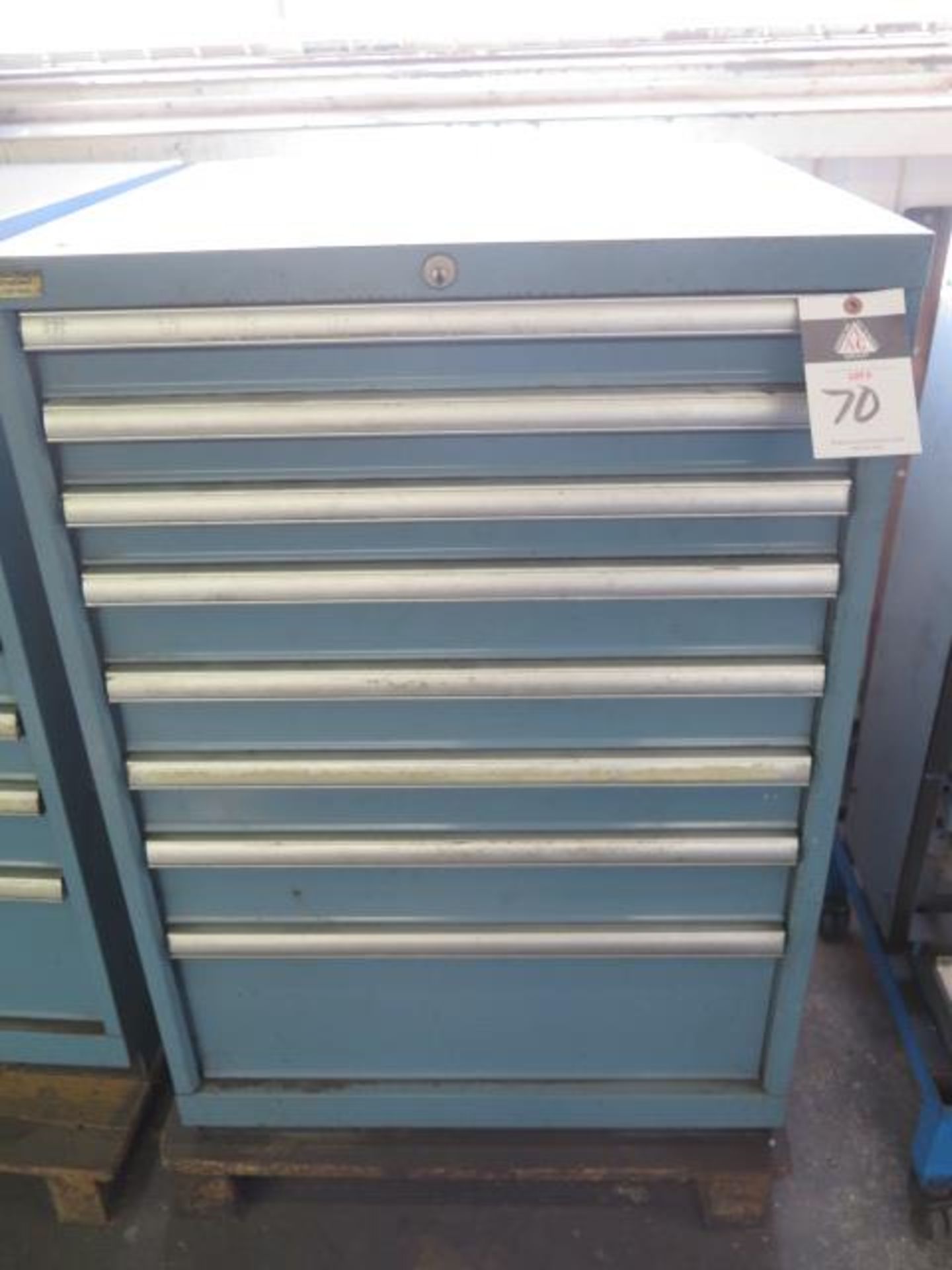 8-Drawer Tooling Cabinet w/ Punch Die Tooling (SOLD AS-IS - N0 WARRANTY)