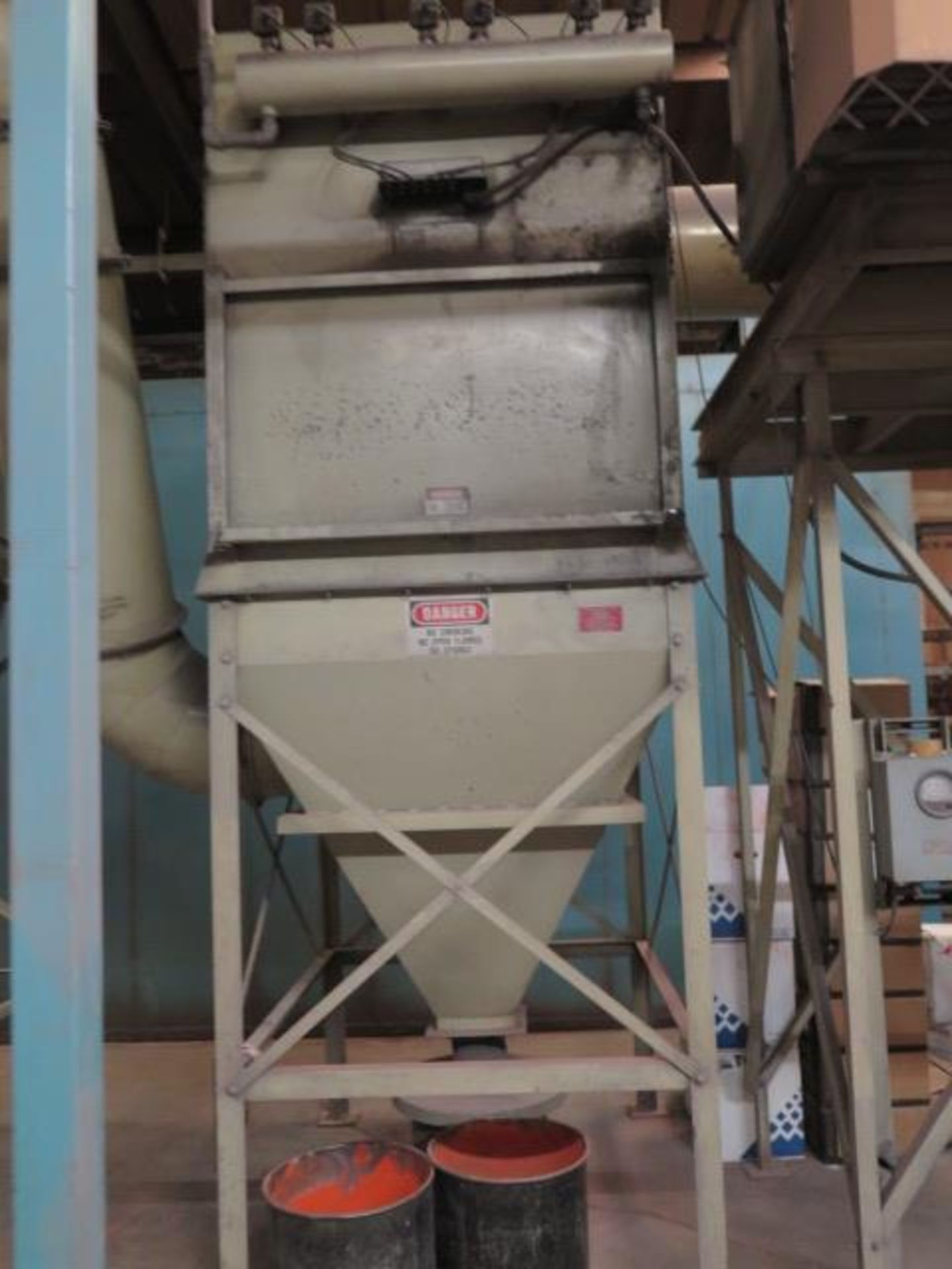 Gema Volstatic Powder Paint Spray Booth w/ Cyclone Style Dust Collection System, Pass Thru - Image 23 of 26