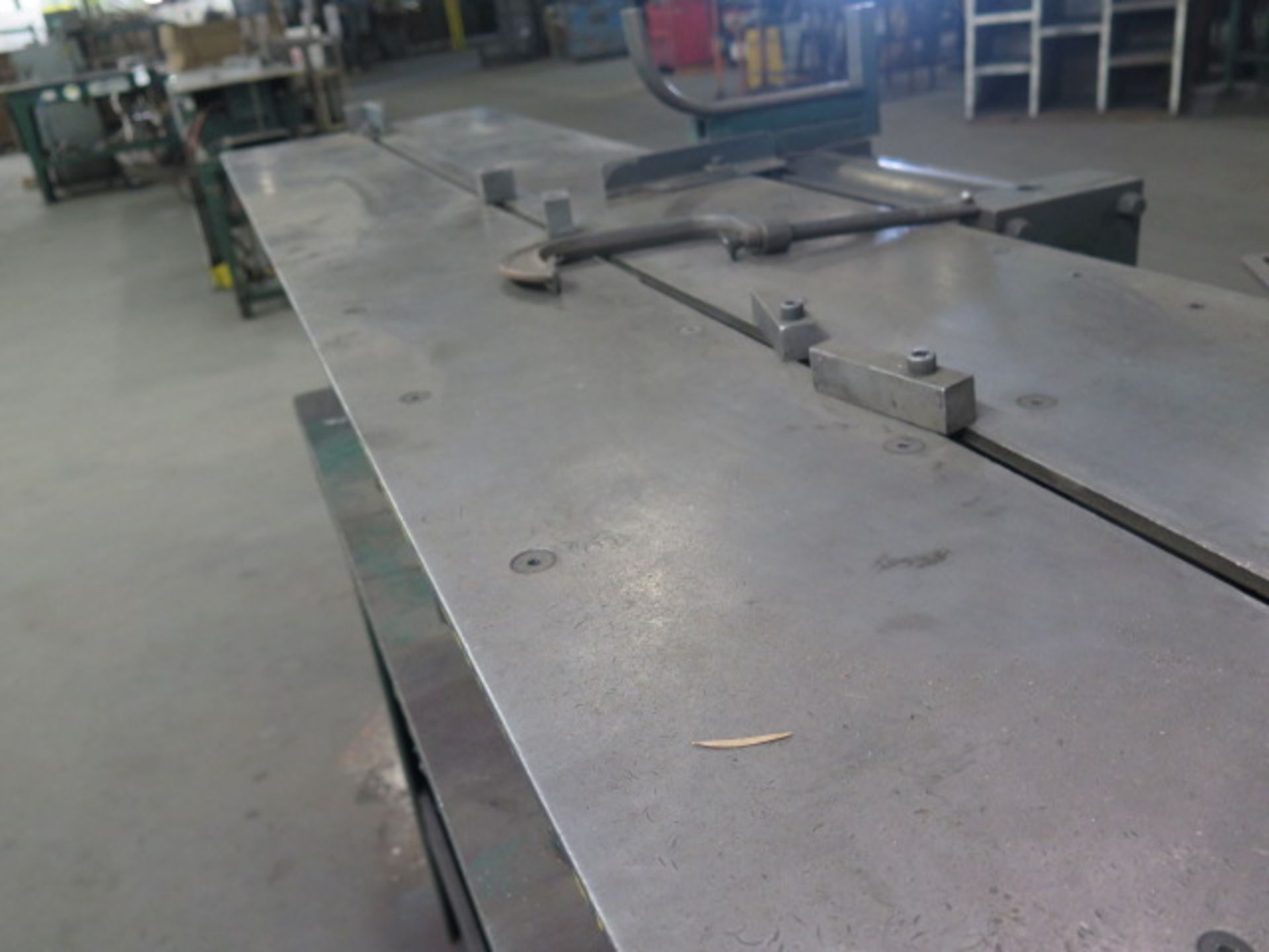 Custom Pneumatic Rotary Table Bender w/ 34" x 112" Table (SOLD AS-IS - N0 WARRANTY) - Image 7 of 7