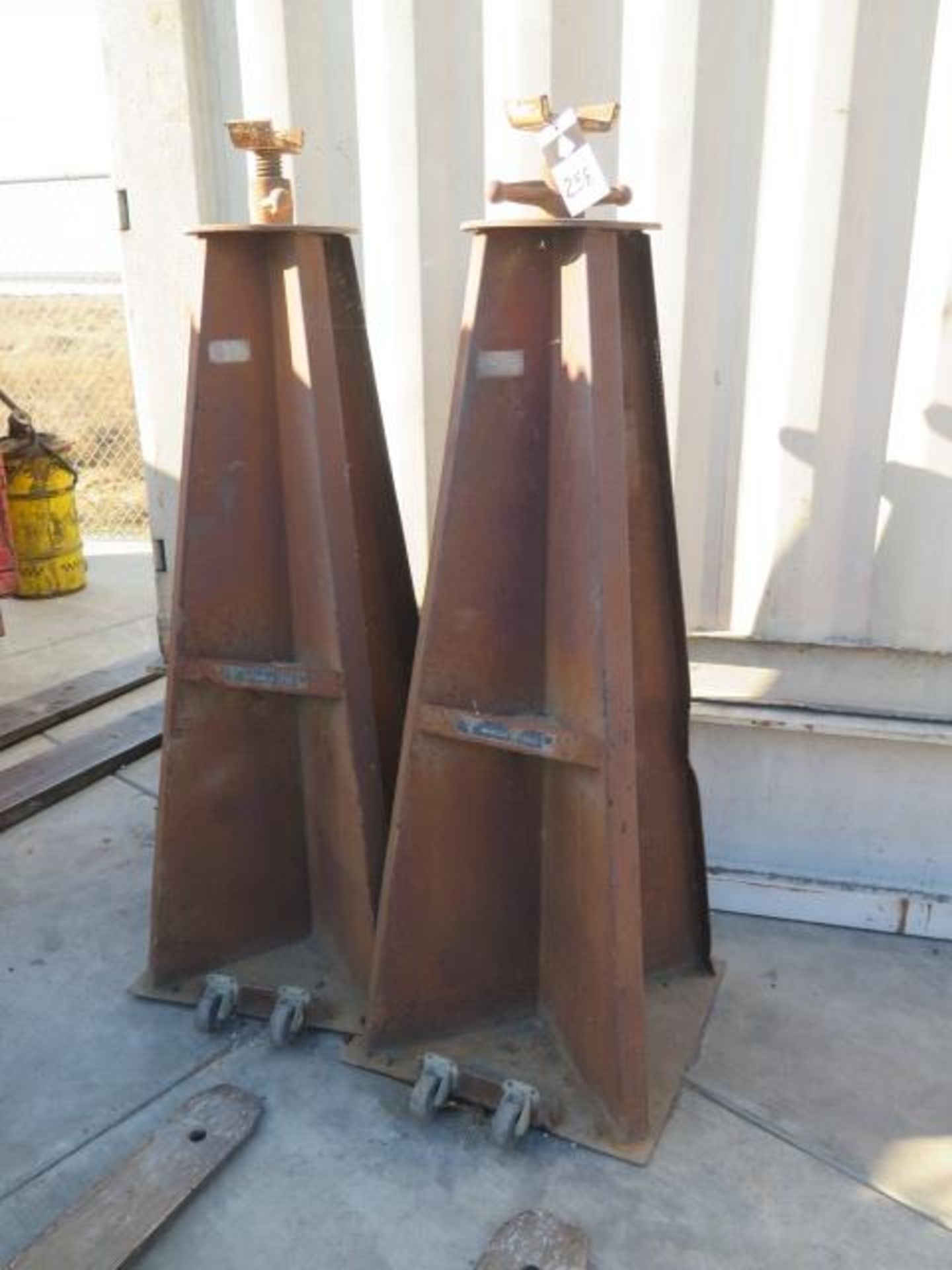 Lincoln / McNeil mdl. 6118 10,000 Lb Cap Heavy Duty Jack Stands (2) (SOLD AS-IS - NO WARRANTY)
