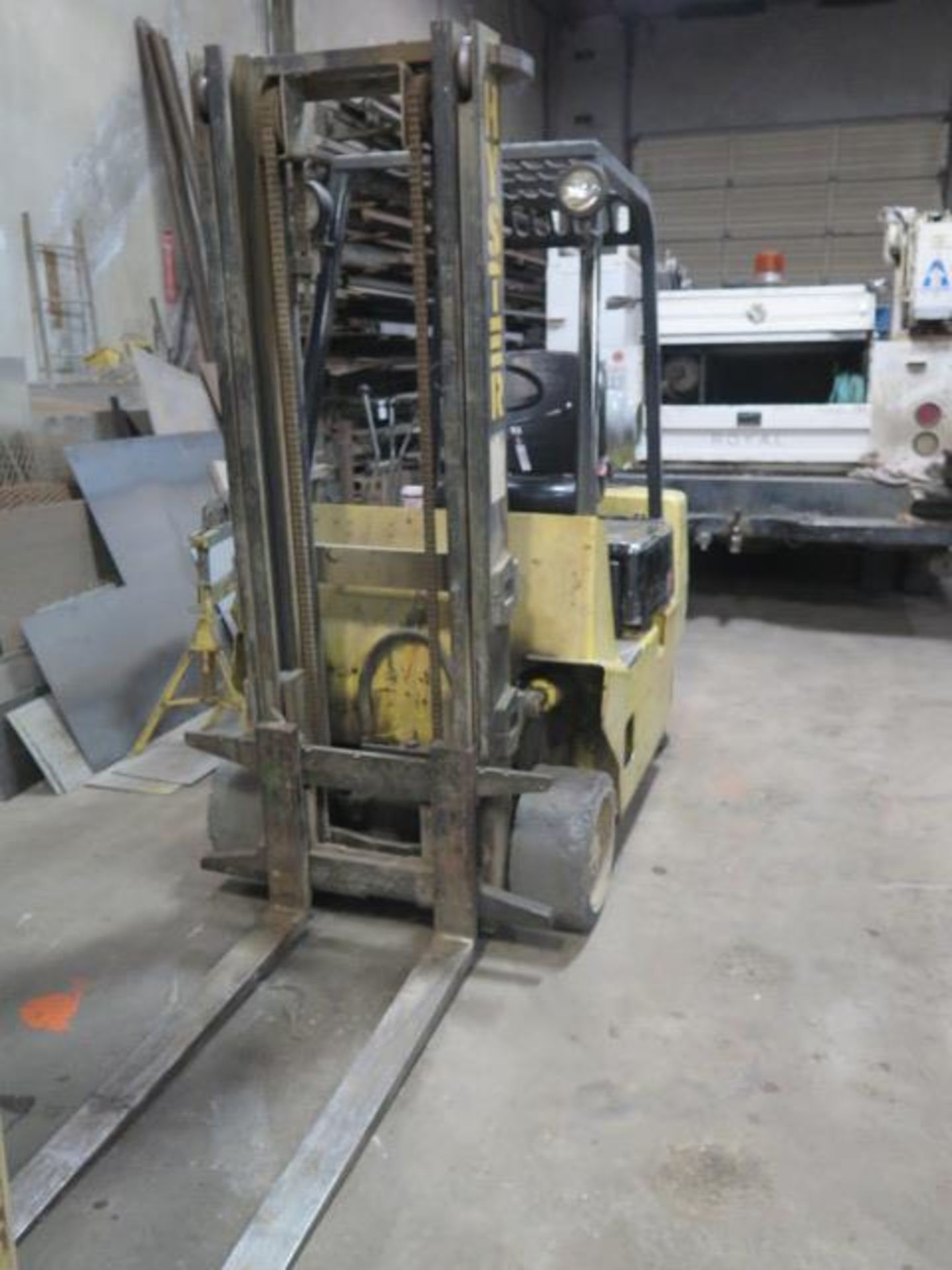Hyster 50 5000 Lb Cap LPG Forklift w/ 2-Stage Mast, Cushion Tires (SOLD AS-IS - NO WARRANTY) - Image 4 of 10