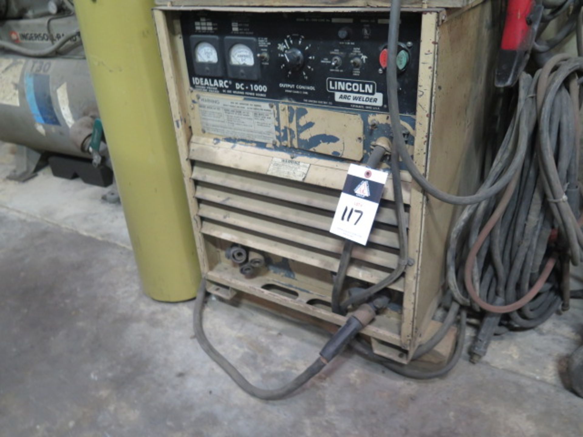 Lincoln Idealarc DC-1000 Variable Voltage - Constant Voltage DC Arc Welding Power Source SOLD AS-IS