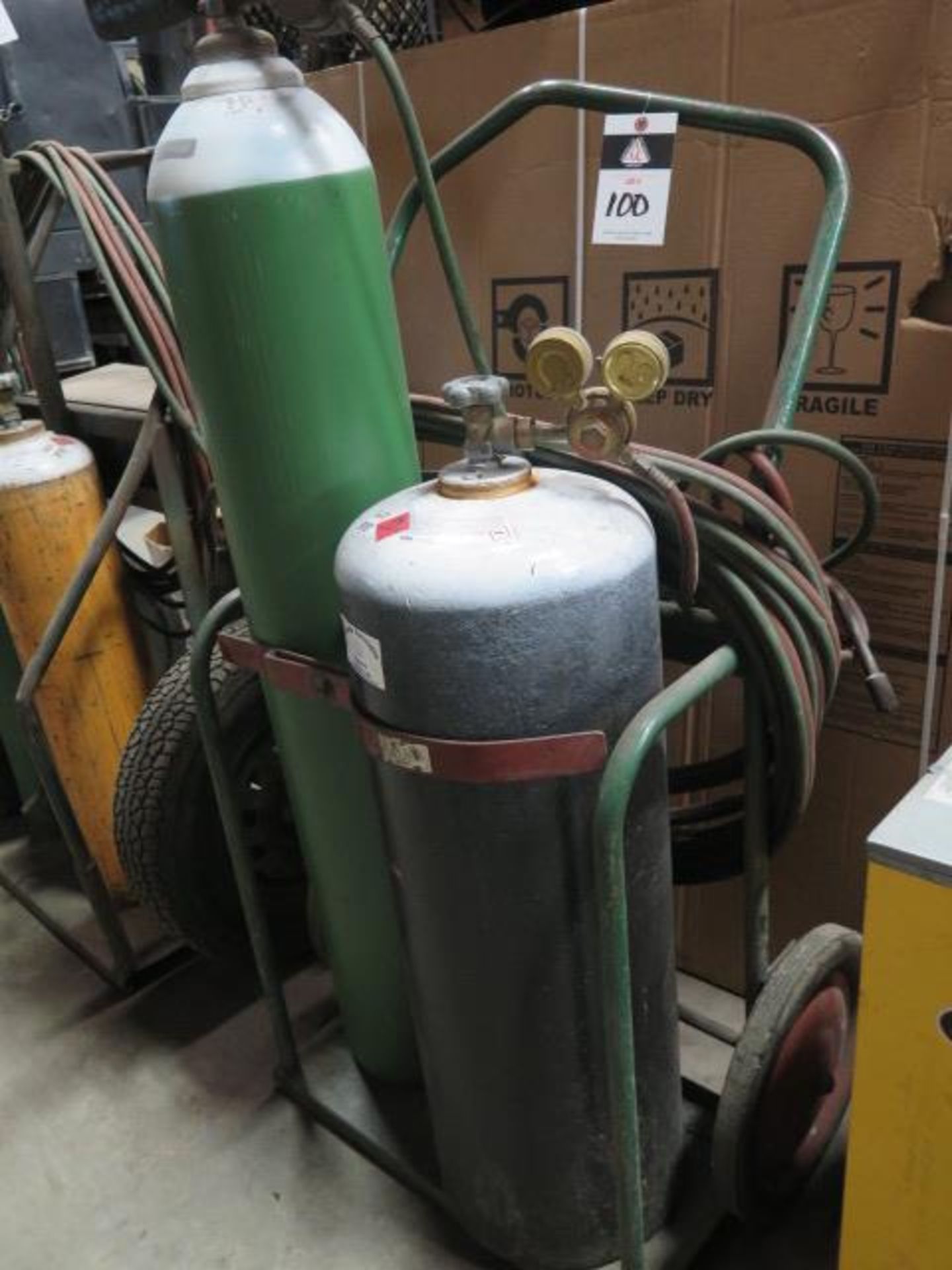 Welding Torch Cart w/ Tanks and Acces (SOLD AS-IS - NO WARRANTY) - Image 2 of 3