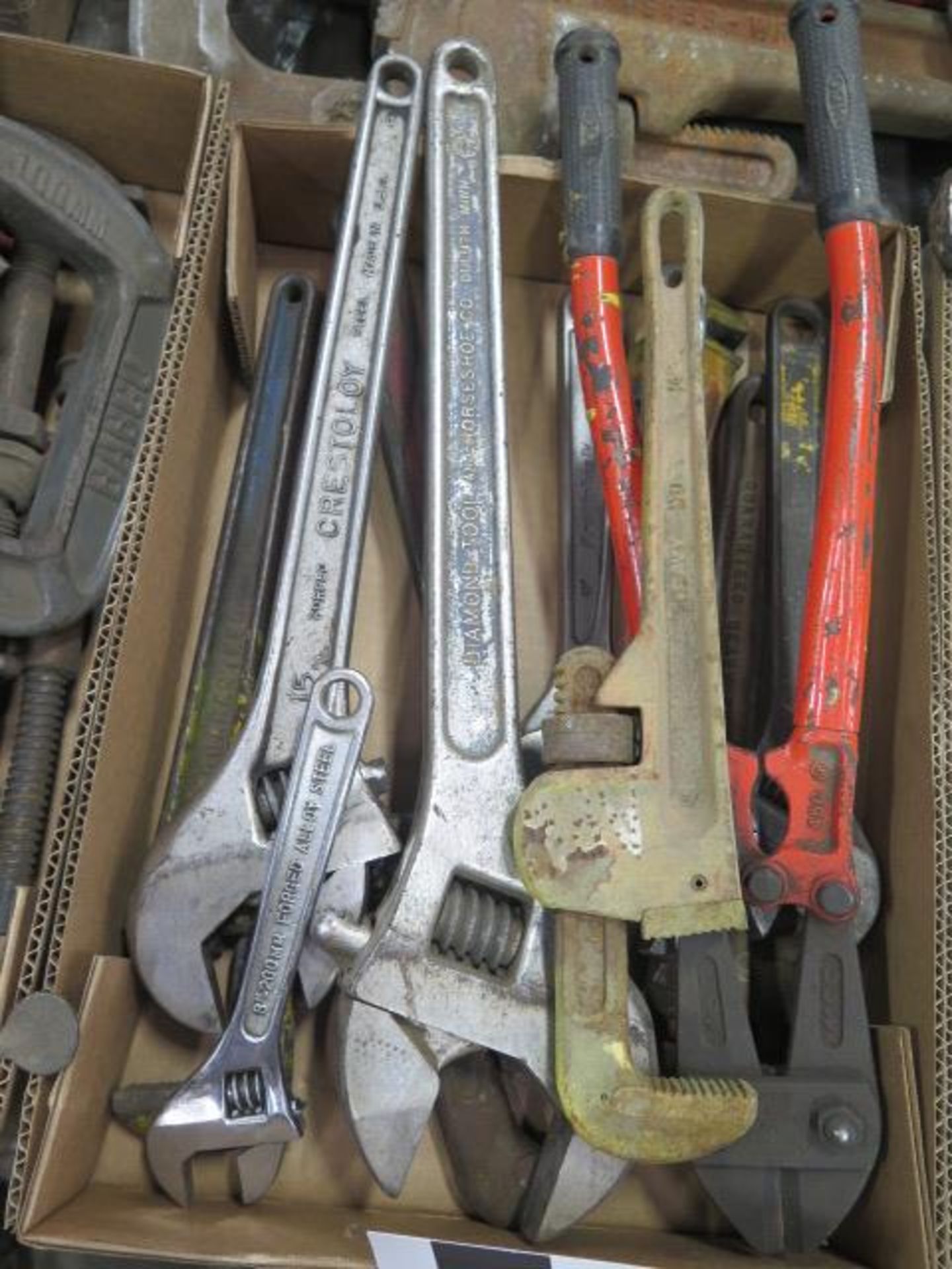 Pipe Wrenches and Adjustable Wrenches (SOLD AS-IS - NO WARRANTY) - Image 2 of 3