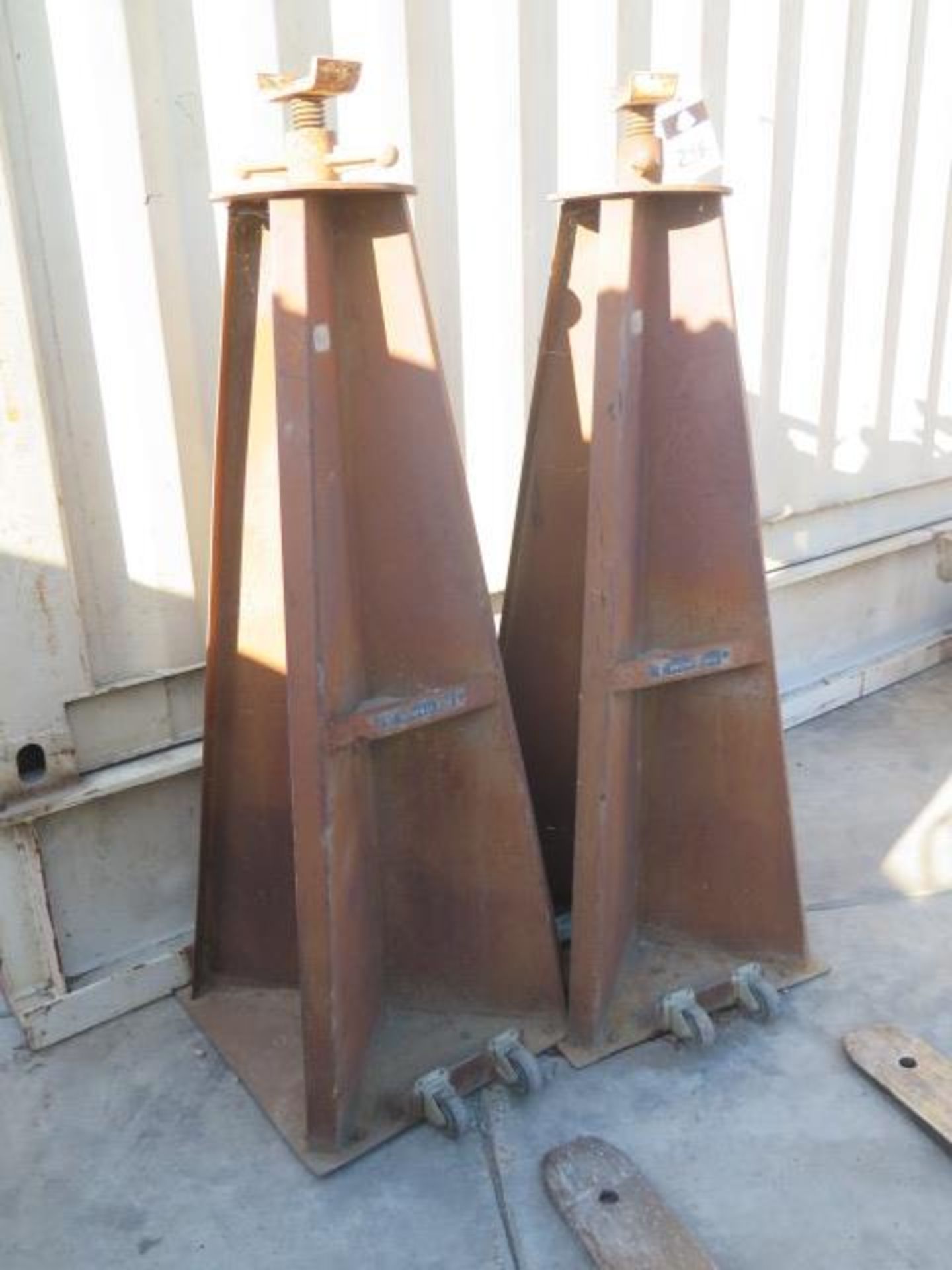 Lincoln / McNeil mdl. 6118 10,000 Lb Cap Heavy Duty Jack Stands (2) (SOLD AS-IS - NO WARRANTY) - Image 2 of 5