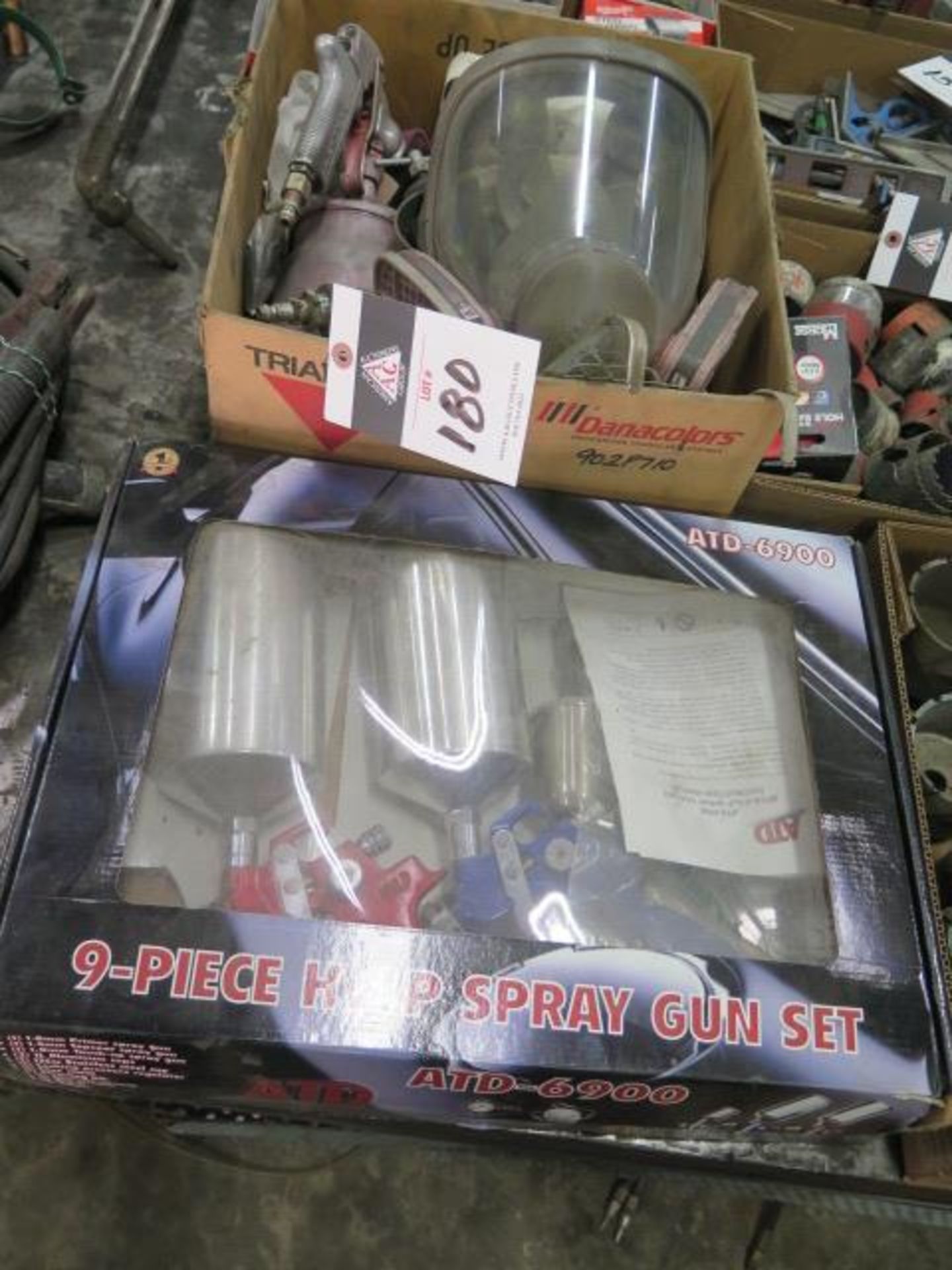 Paint Guns w/ Misc (SOLD AS-IS - NO WARRANTY)