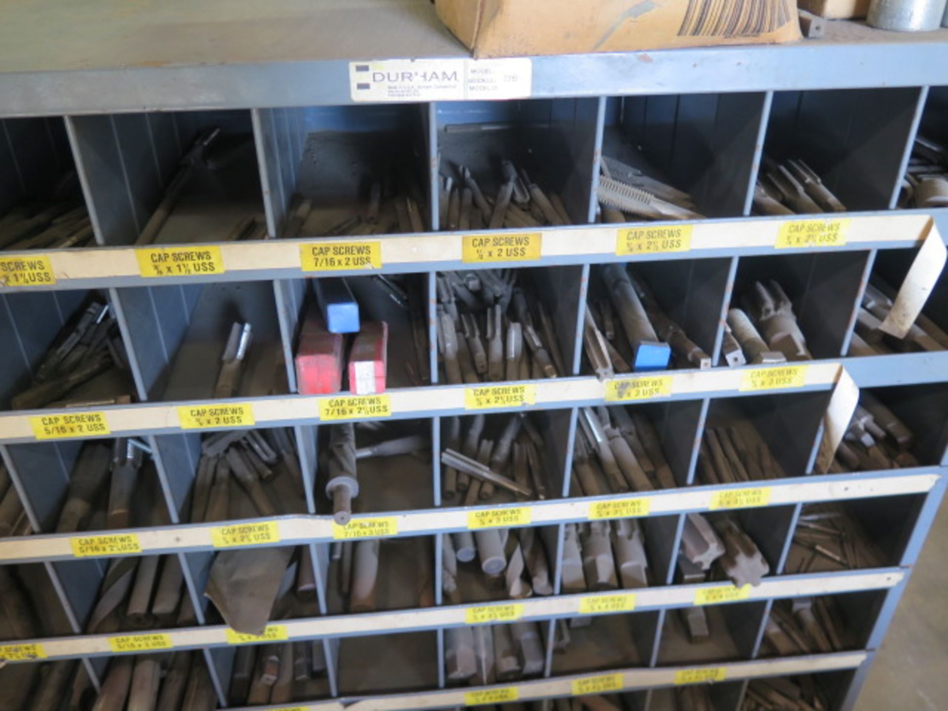 Hardware Bins w/ Drills, Taps, Plumbing and Hardware (SOLD AS-IS - NO WARRANTY) - Image 2 of 7