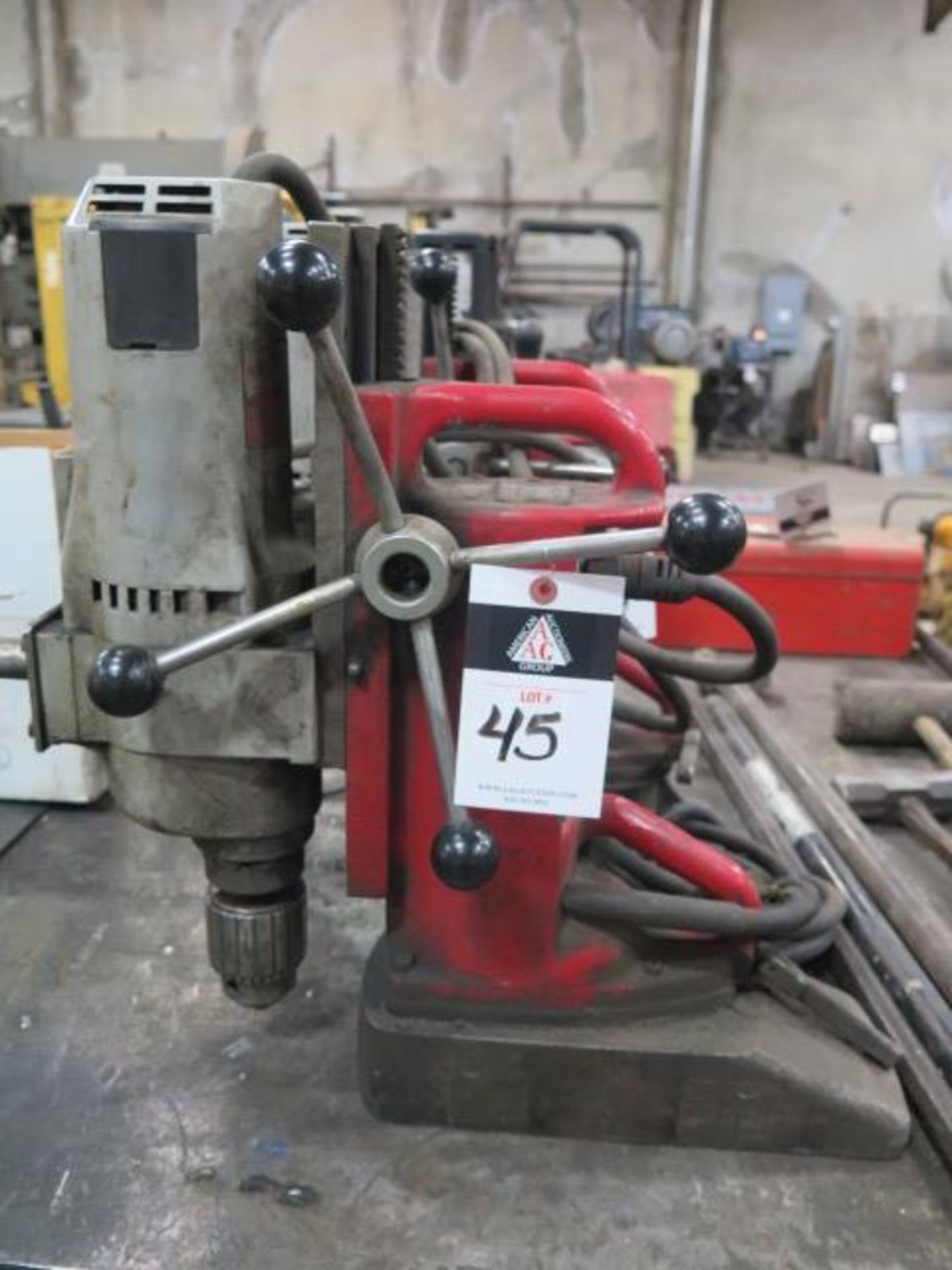 Milwaukee Magnetic Base Drill (SOLD AS-IS - NO WARRANTY)