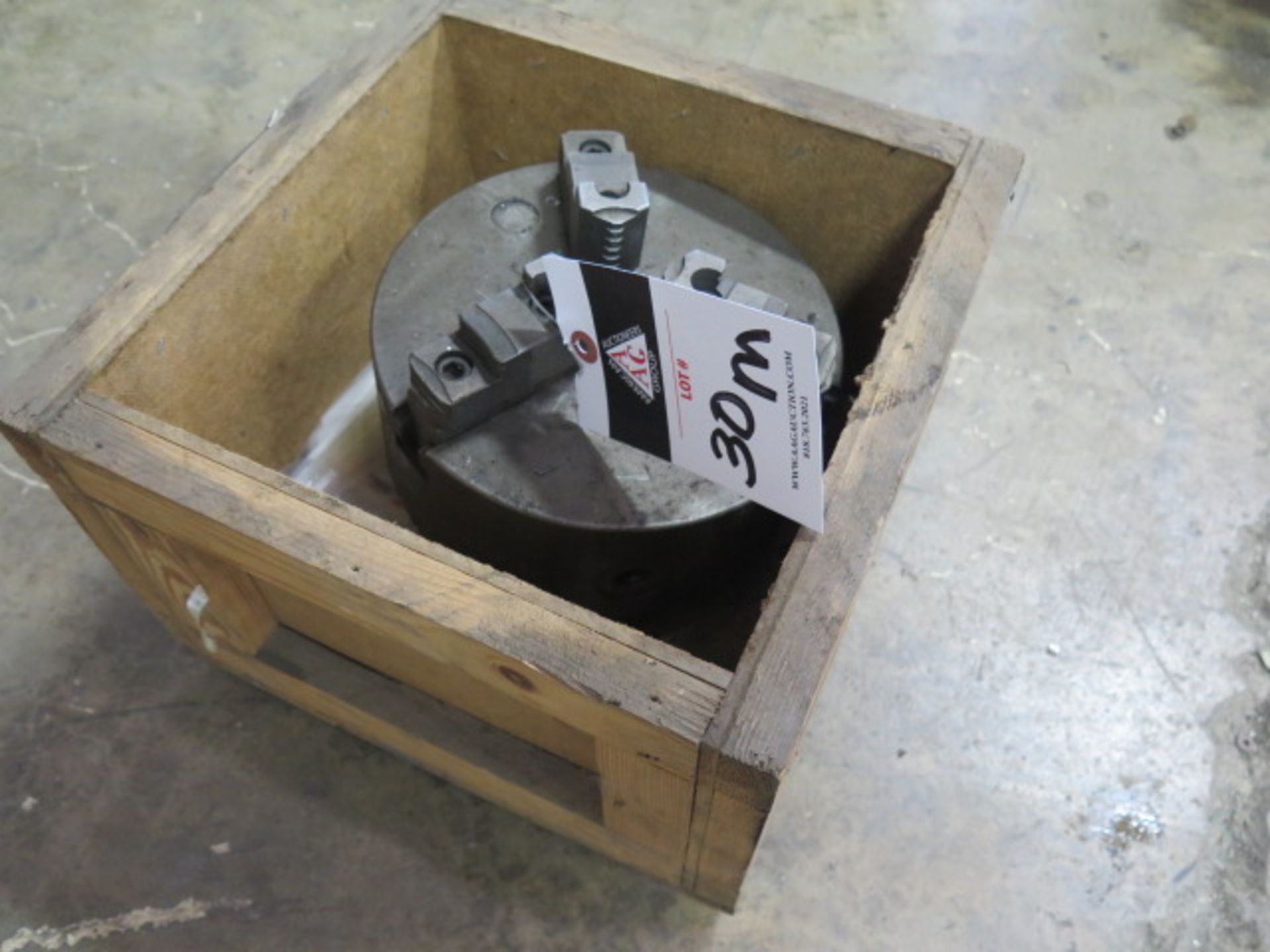 8" 3-Jaw Chuck (SOLD AS-IS - NO WARRANTY)