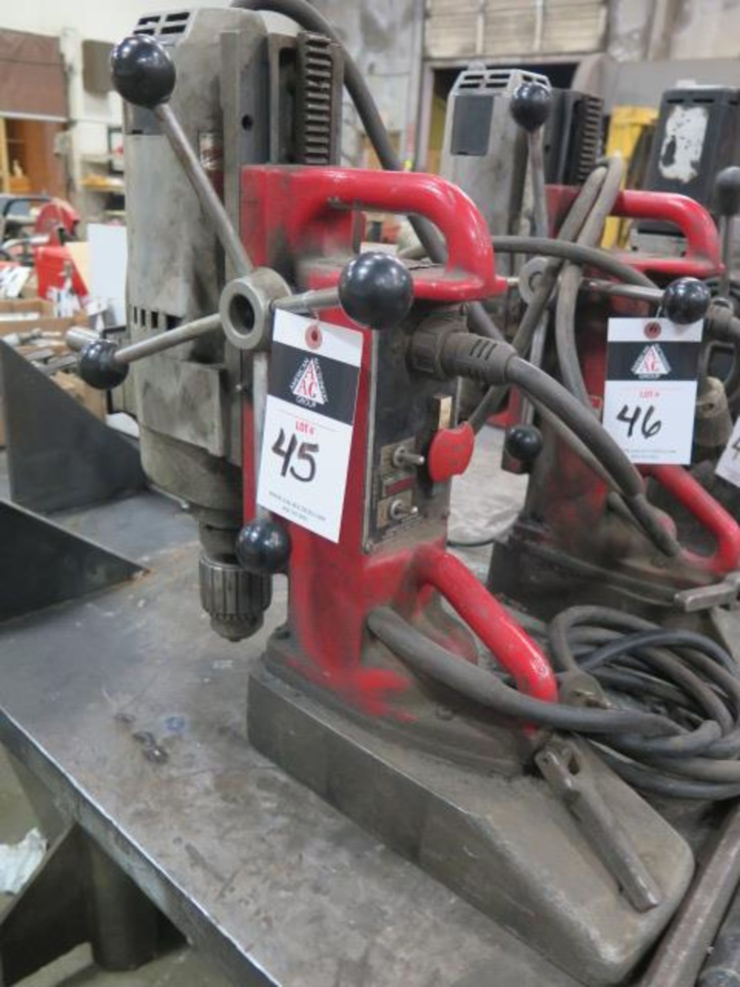 Milwaukee Magnetic Base Drill (SOLD AS-IS - NO WARRANTY) - Image 2 of 7