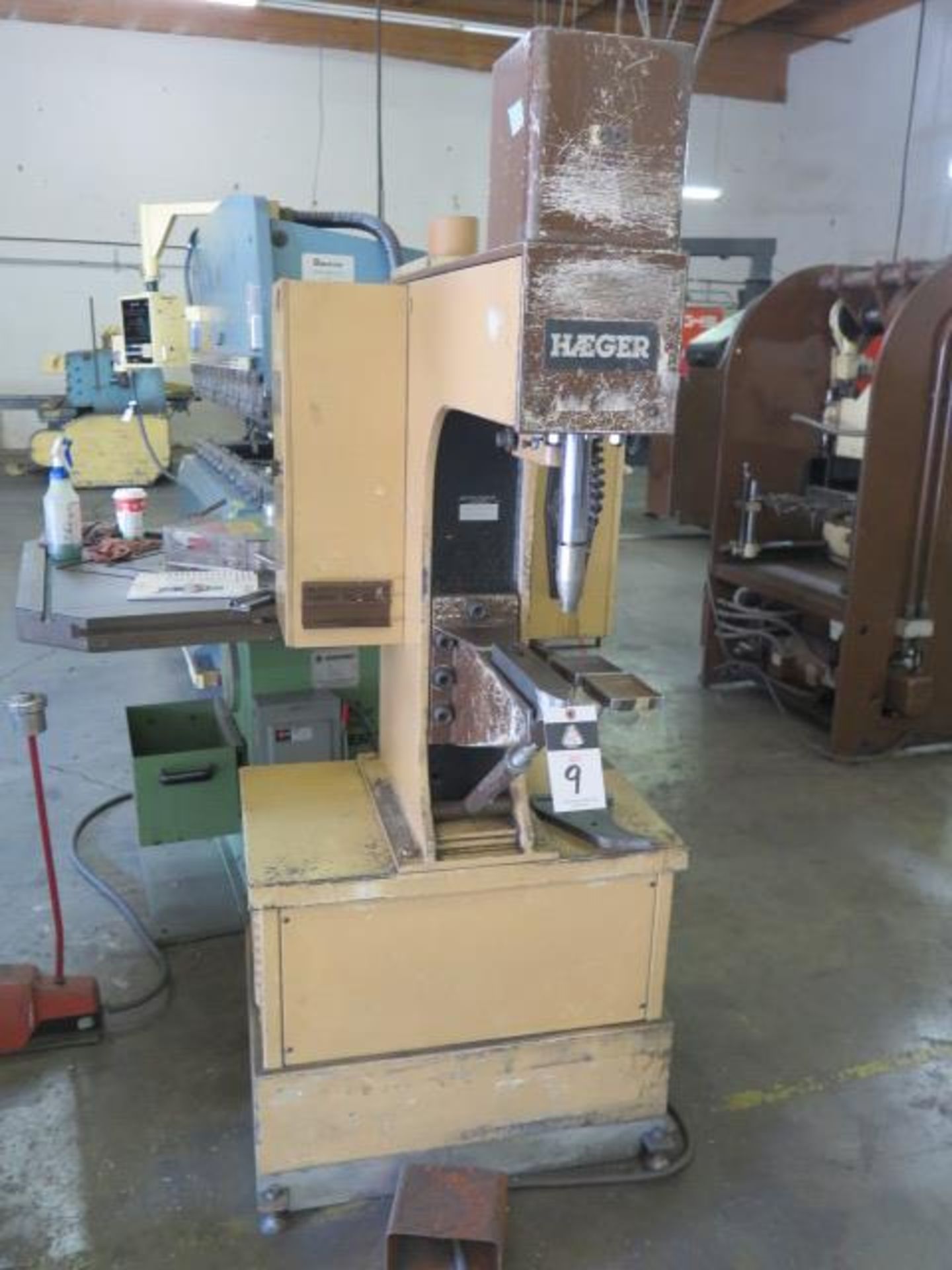 Haeger HP6-B 6 Ton x 18" Hardware Insertion Press s/n 211 (SOLD AS-IS - NO WARRANTY) - Image 2 of 8
