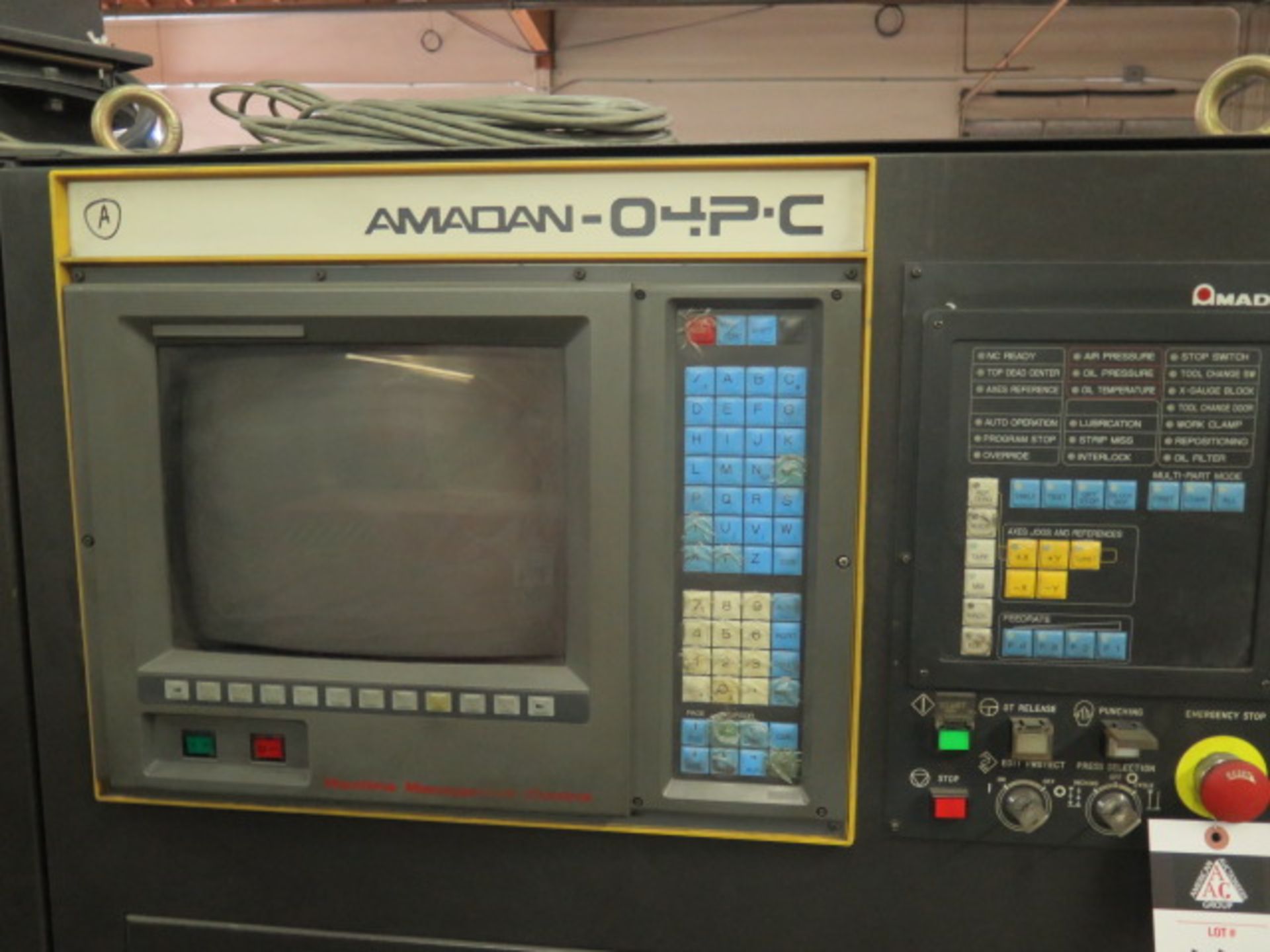 2000 Amada PEGA-345 mdl. PEGA304050 30 Ton 58-Station CNC Turret Punch Press s/n AQ450346,SOLD AS IS - Image 18 of 19