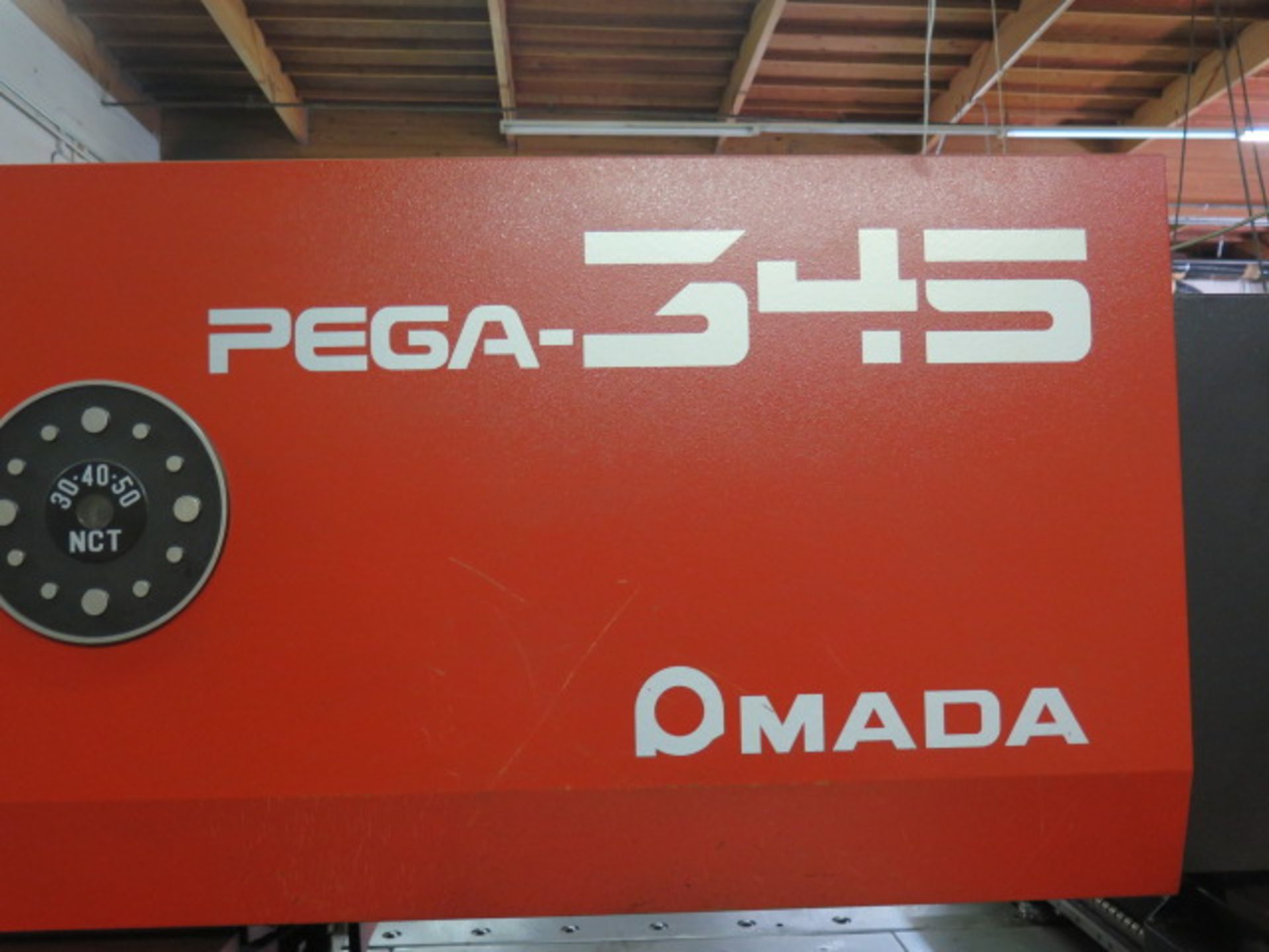 2000 Amada PEGA-345 mdl. PEGA304050 30 Ton 58-Station CNC Turret Punch Press s/n AQ450346,SOLD AS IS - Image 14 of 19