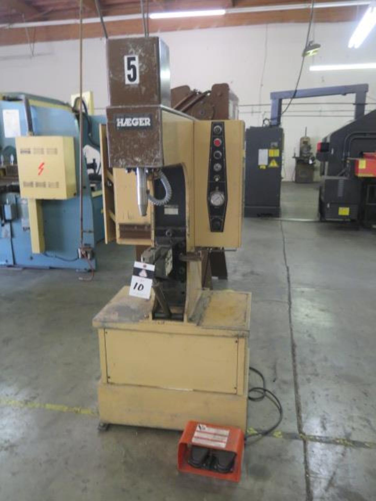 Haeger HP6-B 6 Ton x 18" Hardware Insertion Press s/n 684 (SOLD AS-IS - NO WARRANTY)