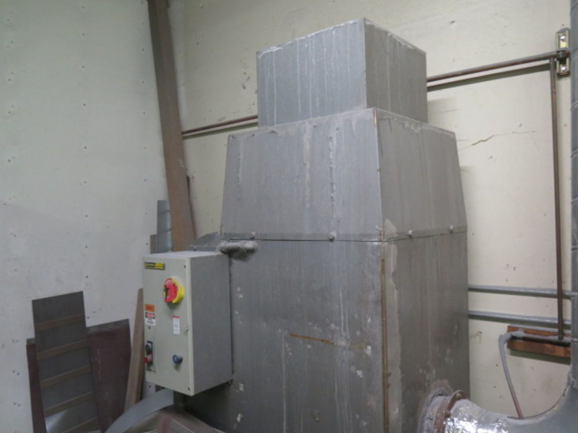 Cemco 1000 mdl. UR-1137SEMD 36" Belt Grainer s/n JR-1177-1 w/ Rand Bright dust collector, SOLD AS IS - Image 12 of 18