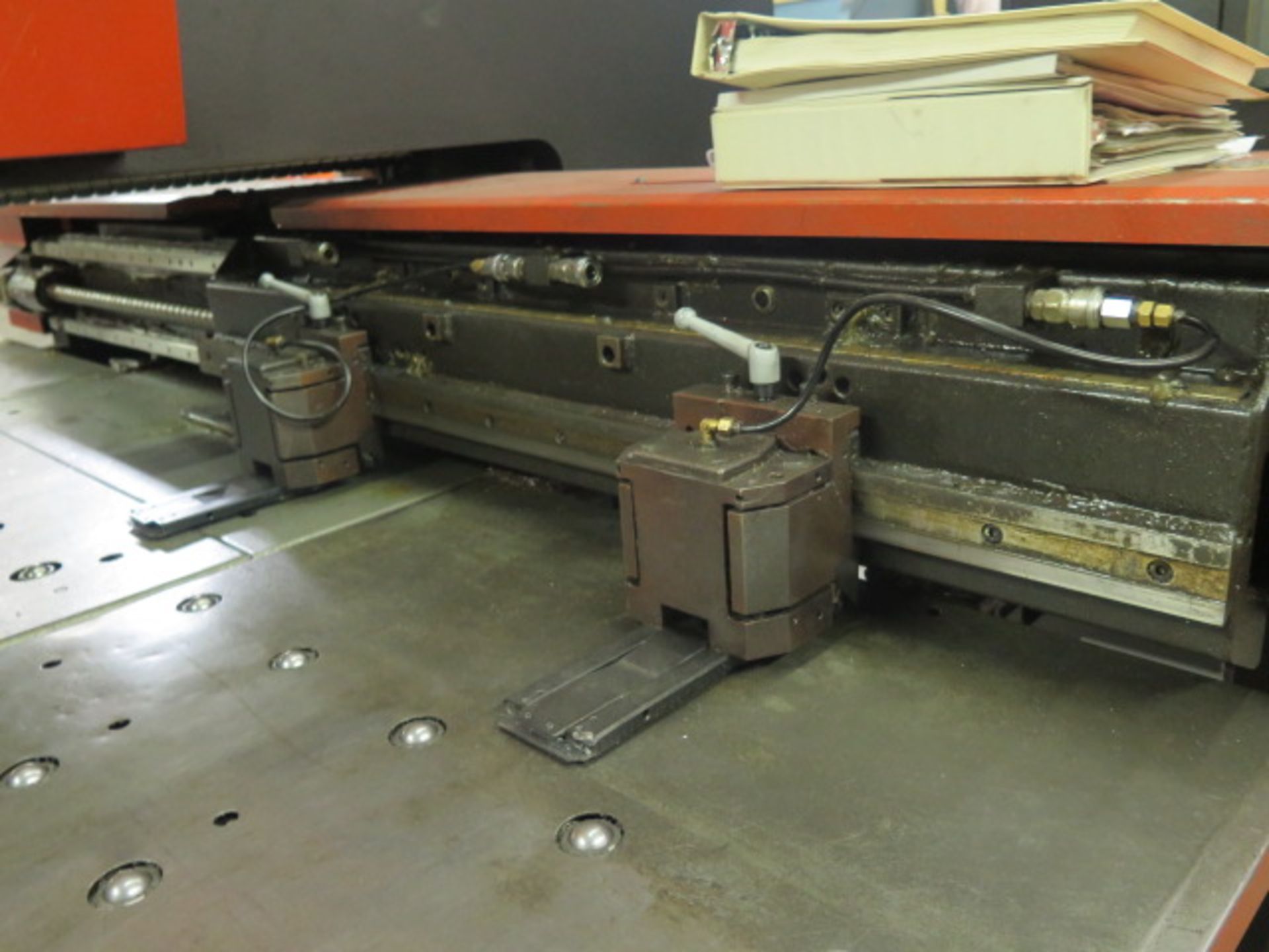 2000 Amada PEGA-345 mdl. PEGA304050 30 Ton 58-Station CNC Turret Punch Press s/n AQ450346,SOLD AS IS - Image 7 of 19